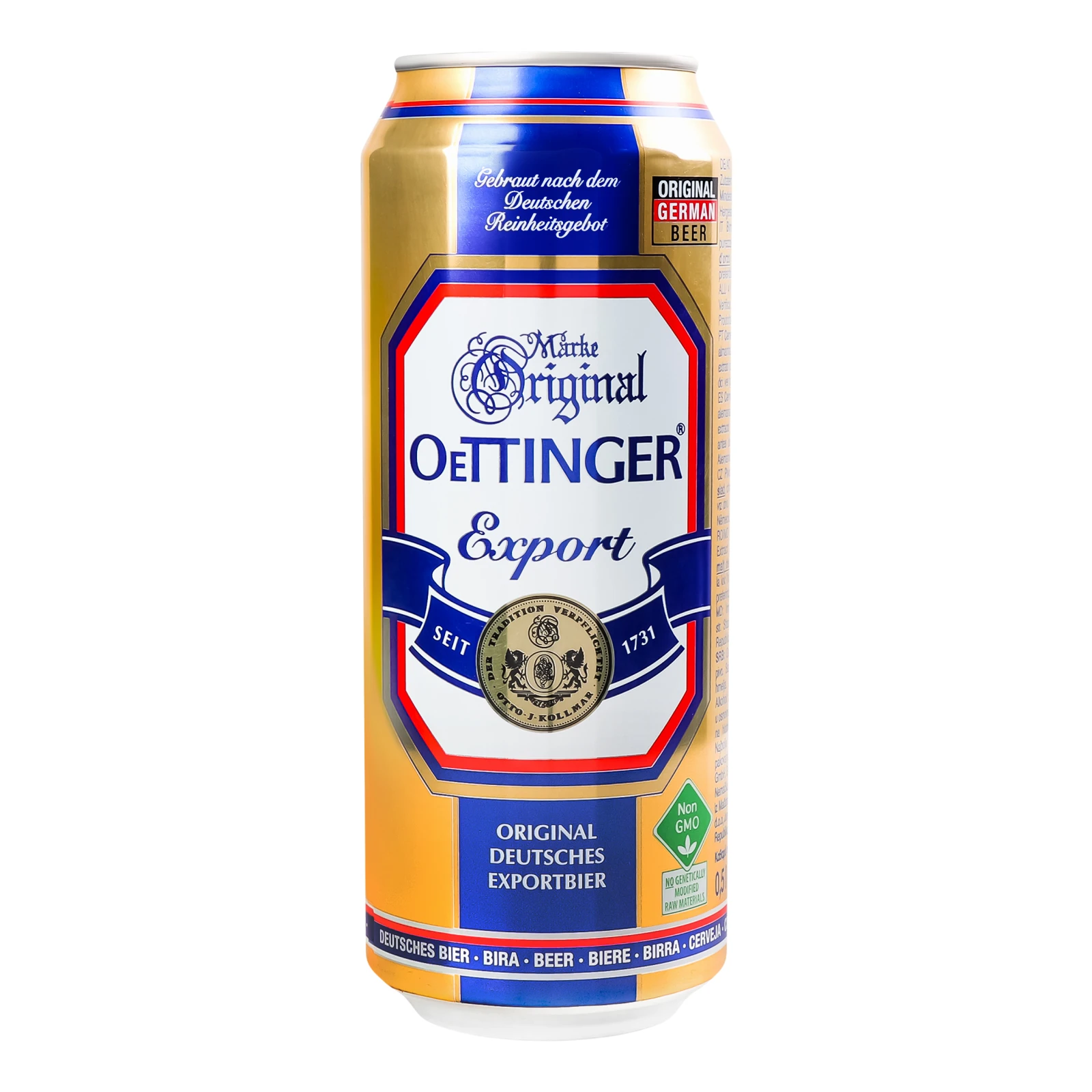 Пиво Oettinger 0,5л 5,4% Export з/б Фото навігації №:1