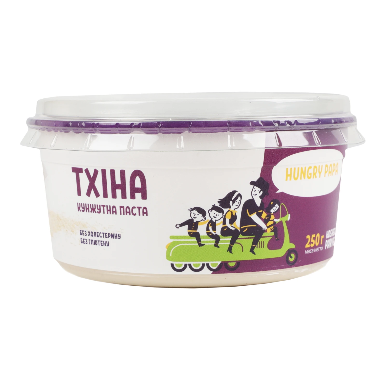 Паста Hungry Papa Тхіна кунжутна 250г Фото №:1