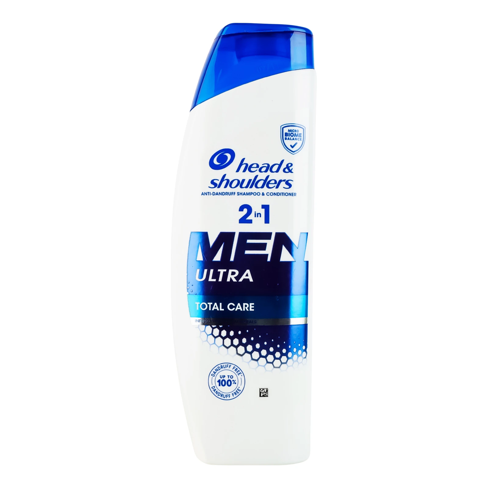 Шампунь та бальзам-ополіскувач Head&Shoulders Men Ultra Total Care 2в1 проти лупи 330мл Фото навігації №:1