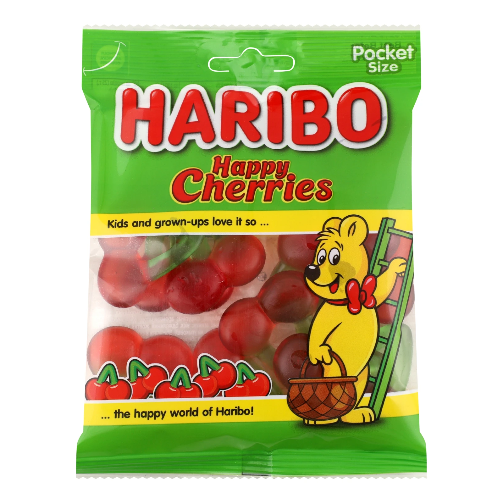 Цукерки желейні Haribo Happy Cherries неглазуровані 80г Фото №:1