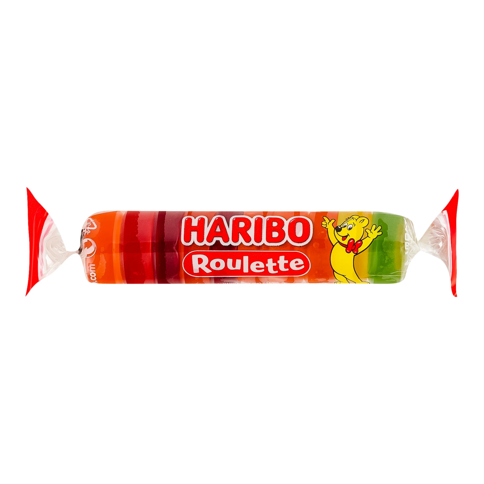 Цукерки желейні Haribo Roulette неглазуровані 25г Фото №:1