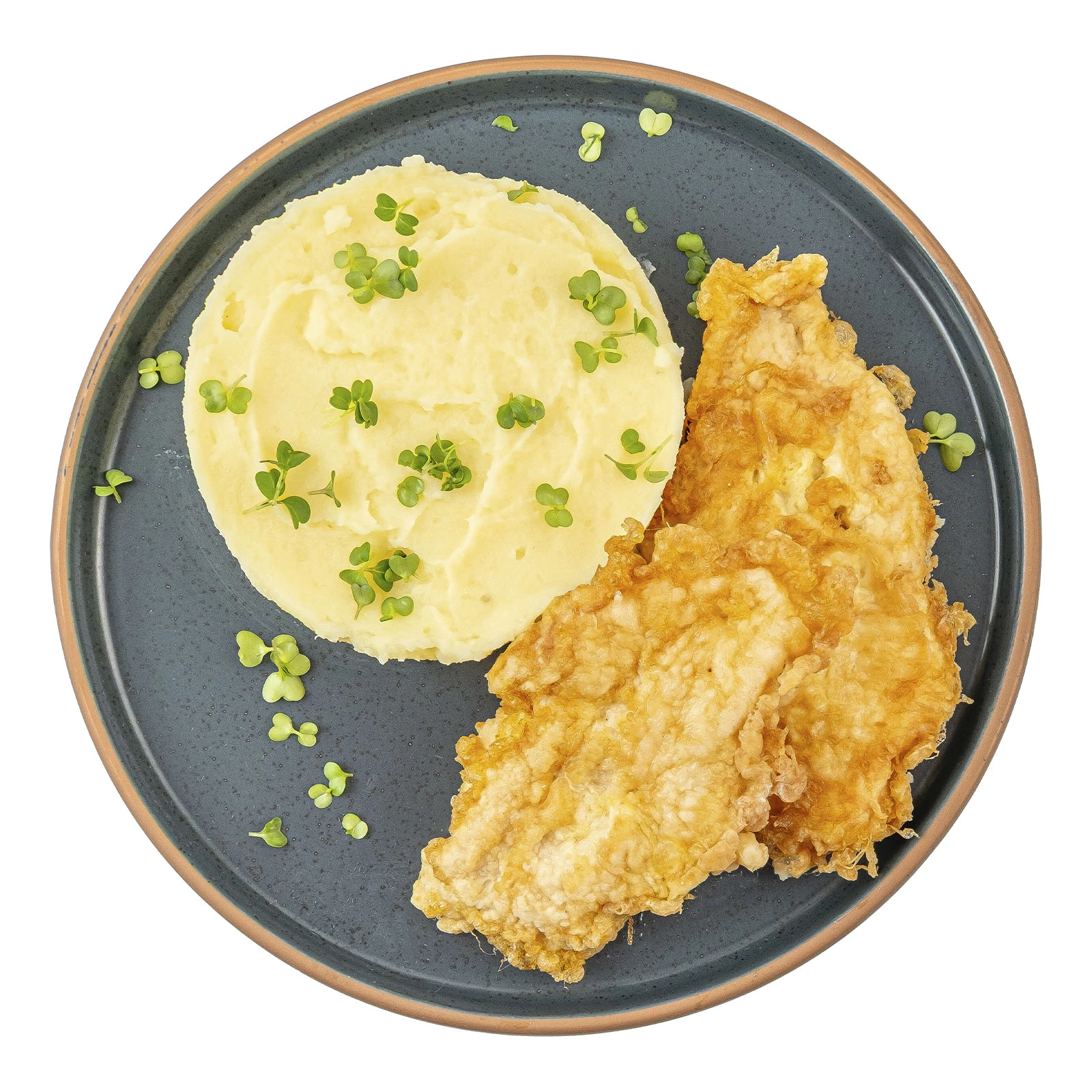 Твій обід Картопляне пюре з відбивною курячою 390г Фото №:1