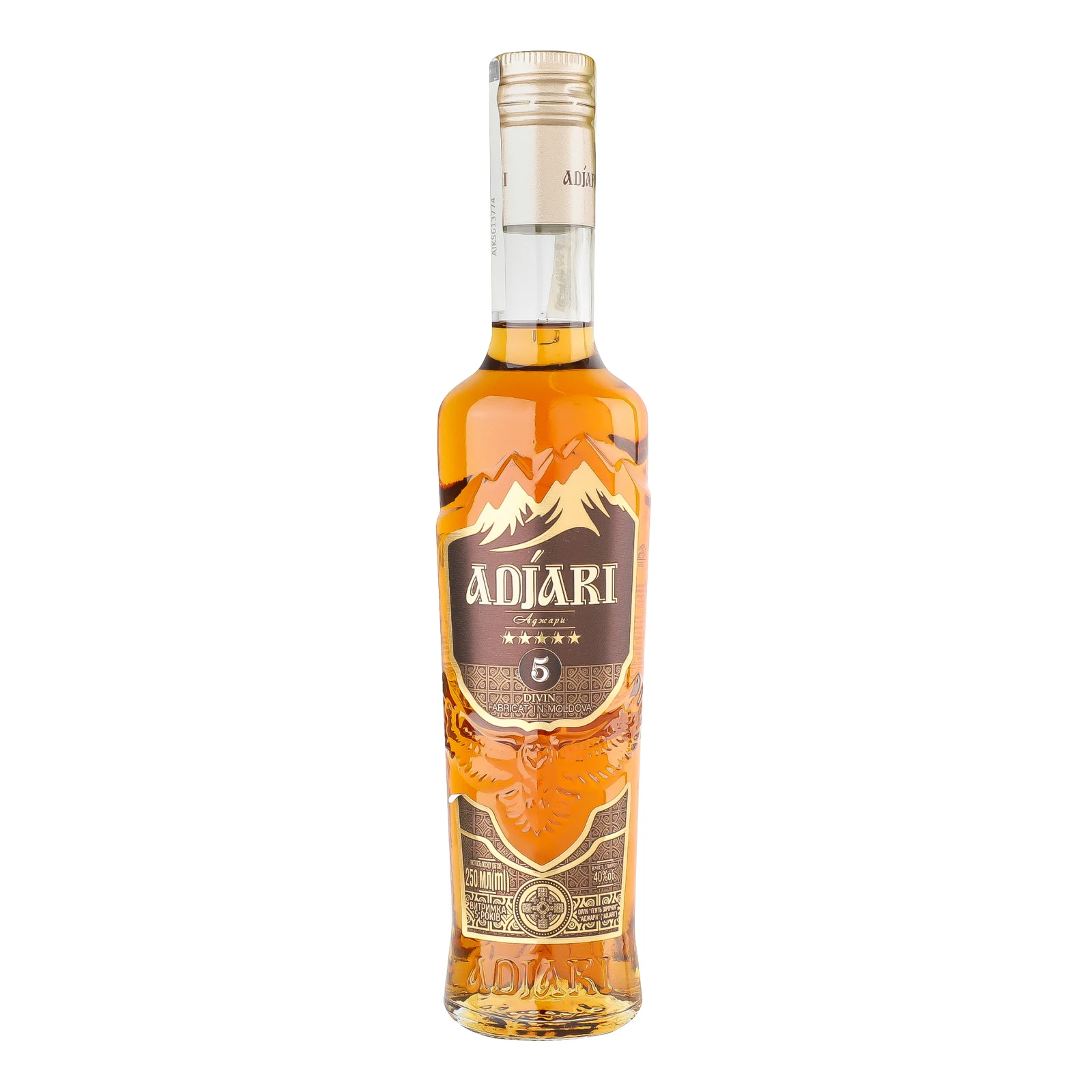 Коньяк Adjari 5 зірок 40% 0.25л Фото №:1