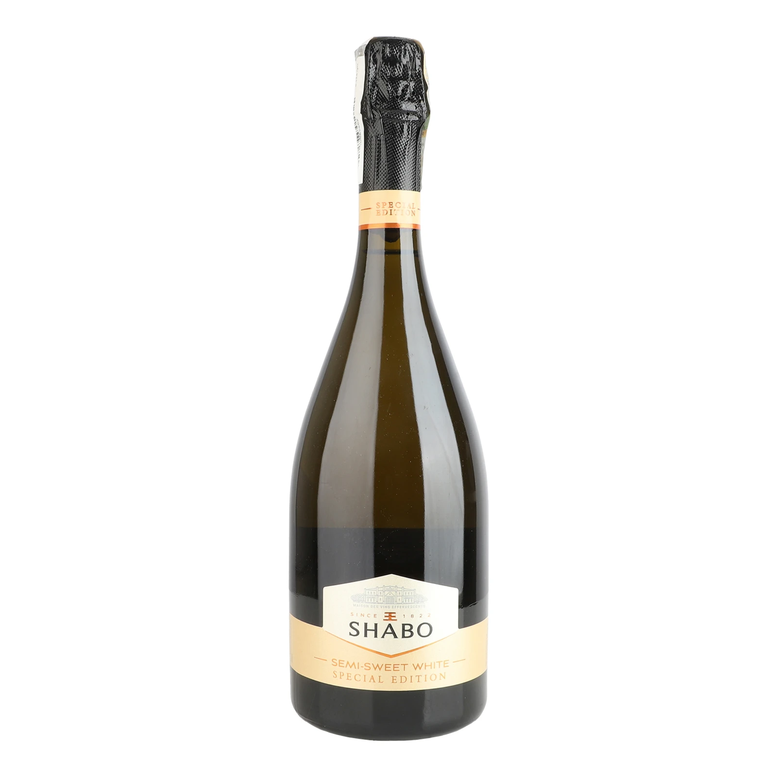 Вино ігристе Shabo Special Edition біле напівсолодке 10-13.5% 0.75л