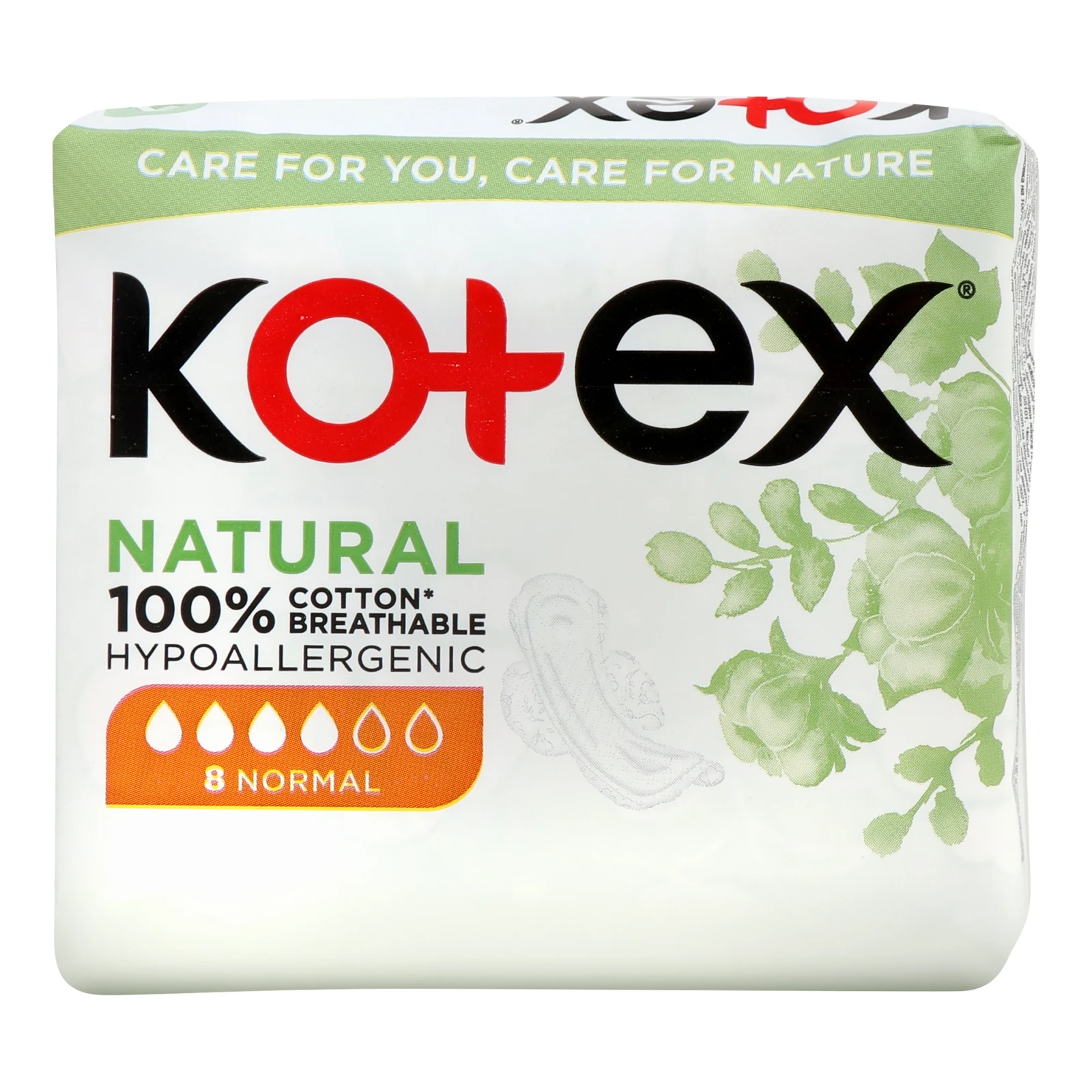Прокладки гігієнічні Kotex Natural жіночі нормал 8шт/уп Фото №:2