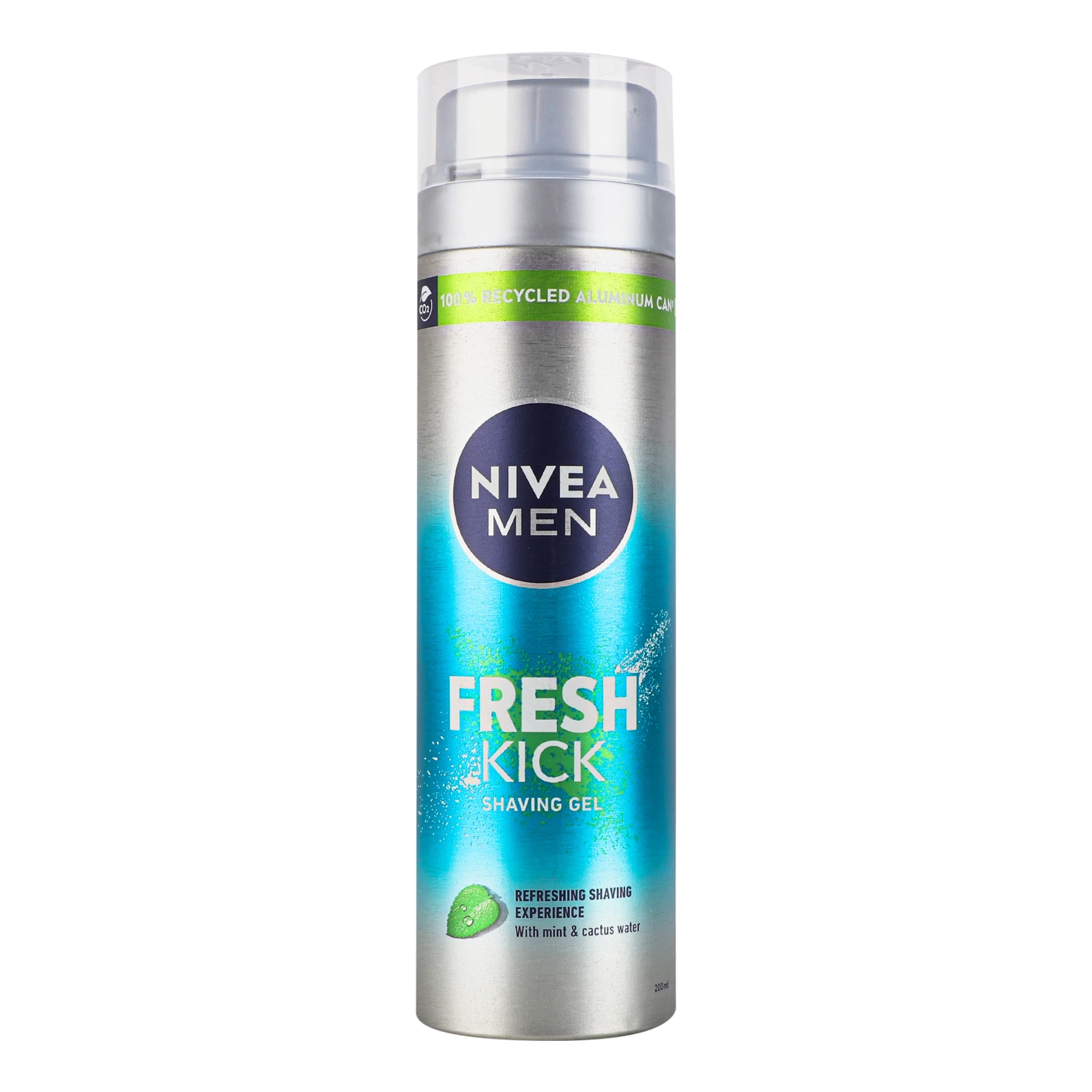 Гель для гоління Nivea Men Fresh Kick 200мл Фото №:1