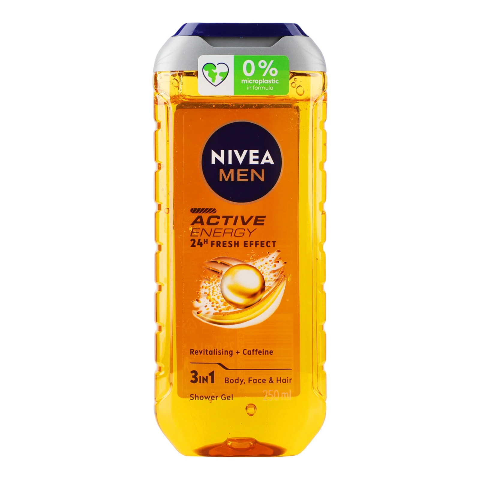 Гель для душу Nivea Men 3в1 Активна енергія 250мл Фото №:1