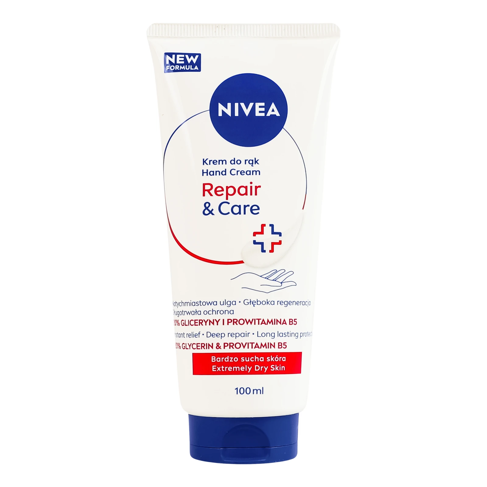 Крем для рук Nivea Відновлення та догляд 100мл Фото №:1