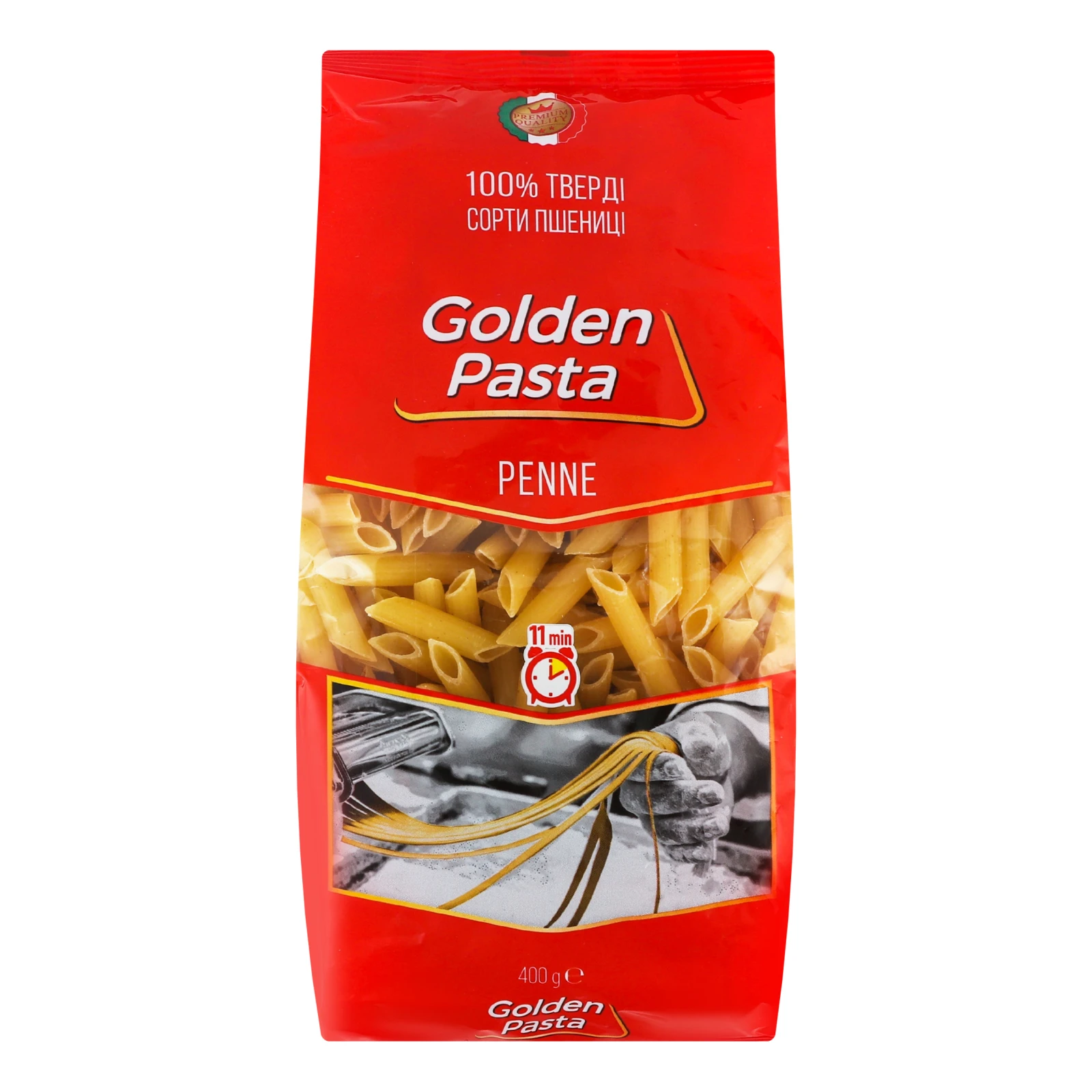 Вироби макаронні Golden Pasta Penne Пера 400г Фото навігації №:1