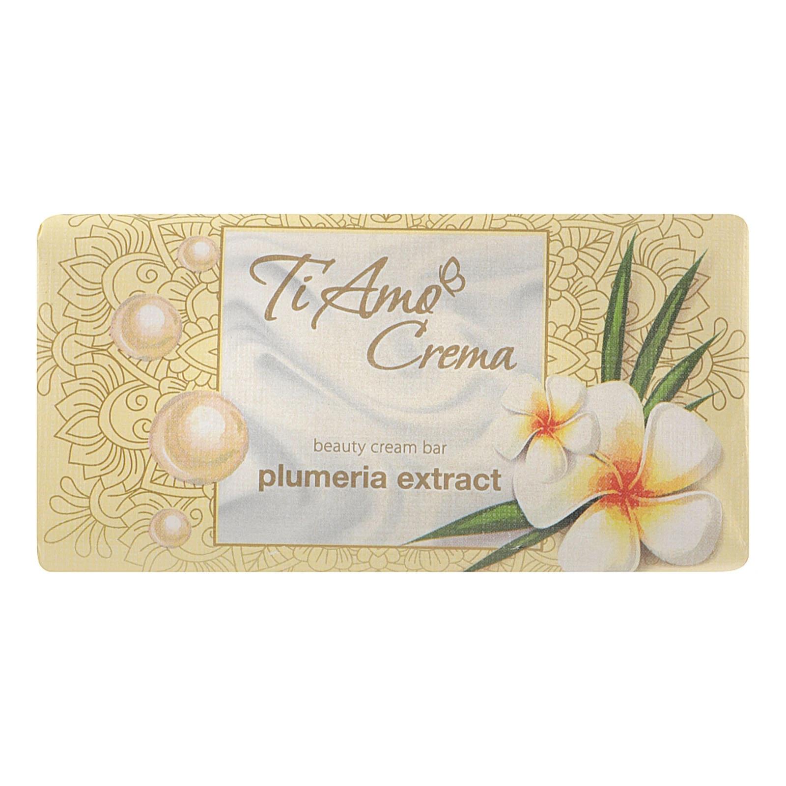 Мило Ti Amo Crema тверде косметичне з екстрактом плюмерії 125г Фото №:1