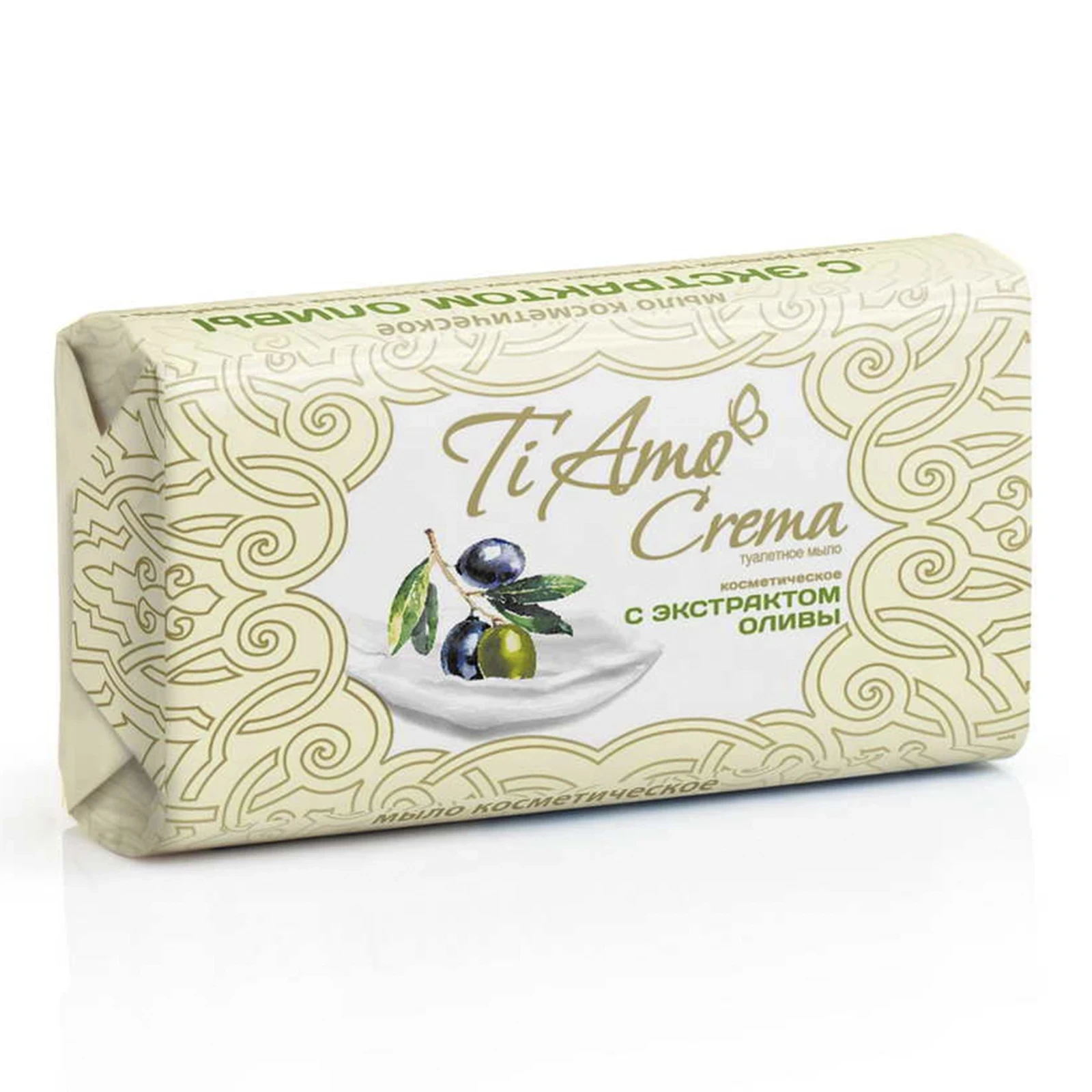 Мило Ti Amo Crema 125г косметичне з екстрактом оливи Фото №:1