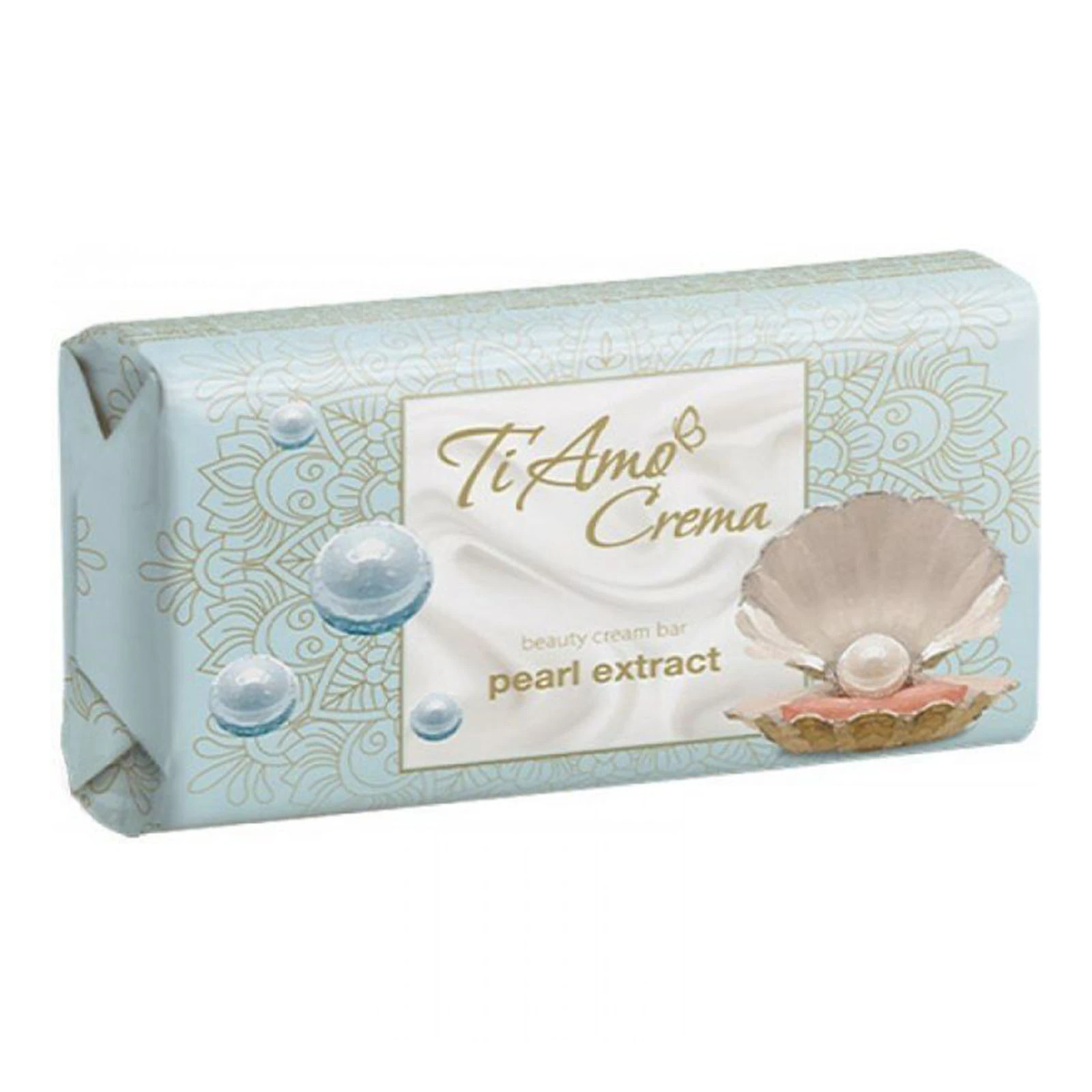 Мило Ti Amo Crema тверде косметичне з екстрактом перлин 125г Фото №:1