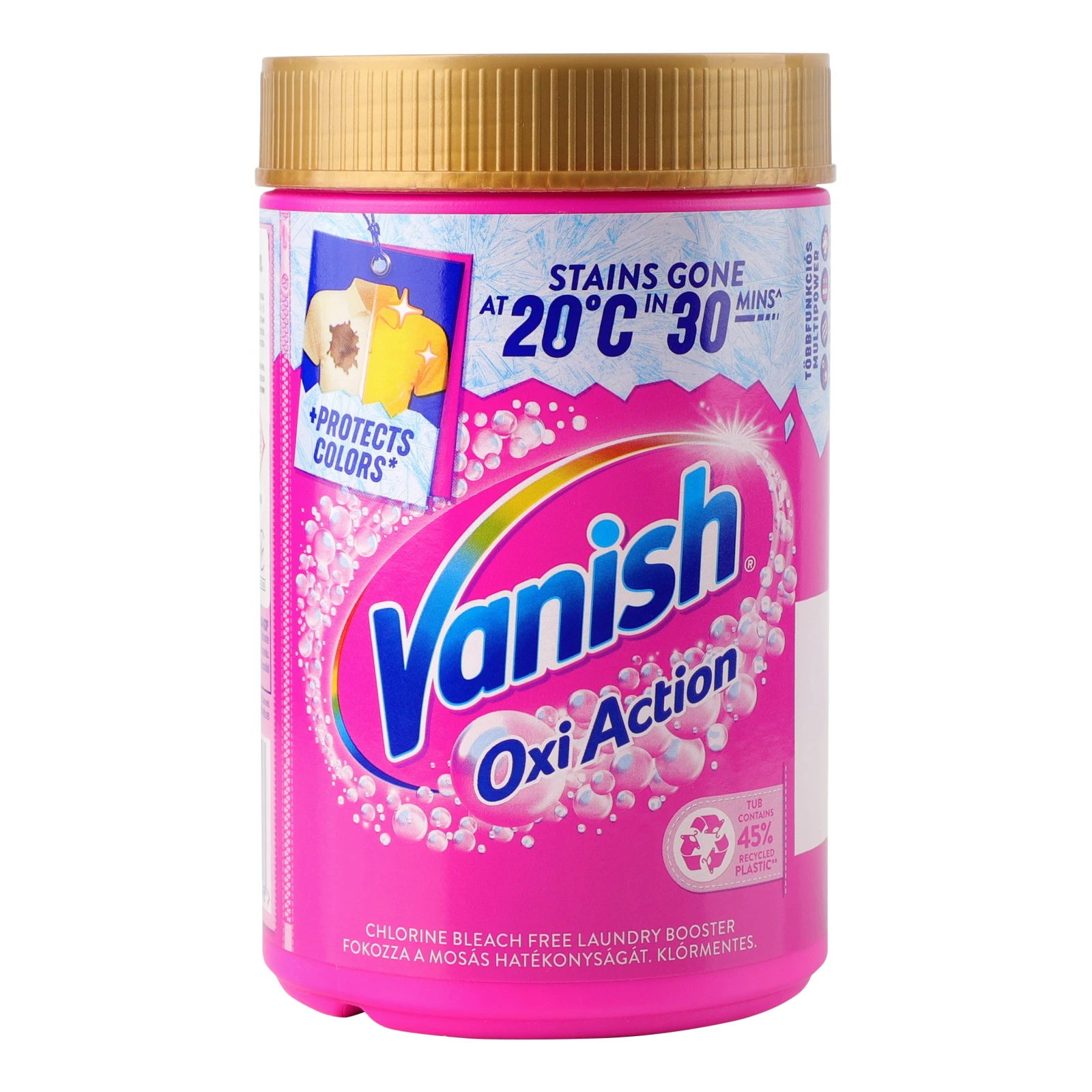 Засіб для видалення плям Vanish Oxi Action для тканин порошкоподібний 625г Фото №:1