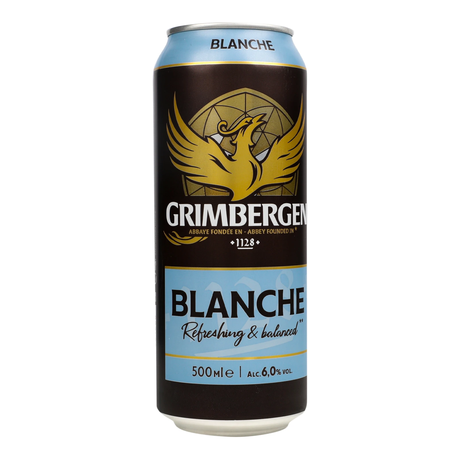 Пиво Grimbergen Blanche спеціальне світле пастеризоване 6% 0.5л Фото №:2