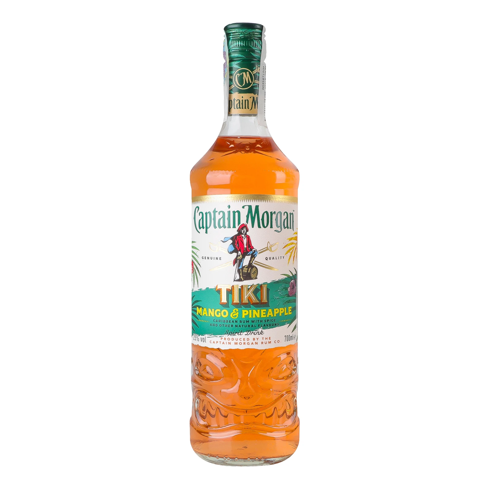 Напій алк. Captain Morgan 0,7л 25% Tiki mango+pineapple ромовий Фото №:1