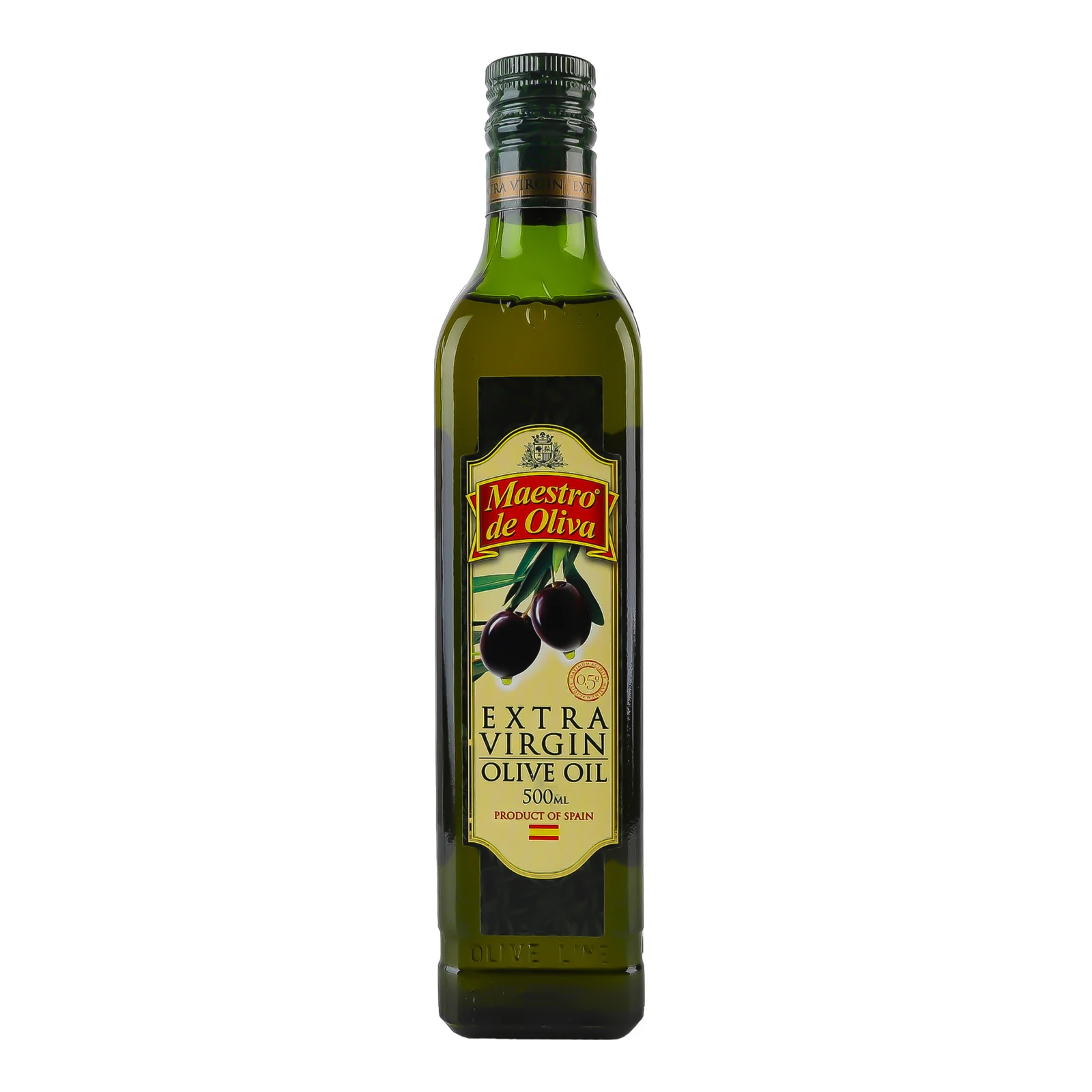 Олія оливкова Maestro de Oliva Extra Virgin 500мл Фото №:1