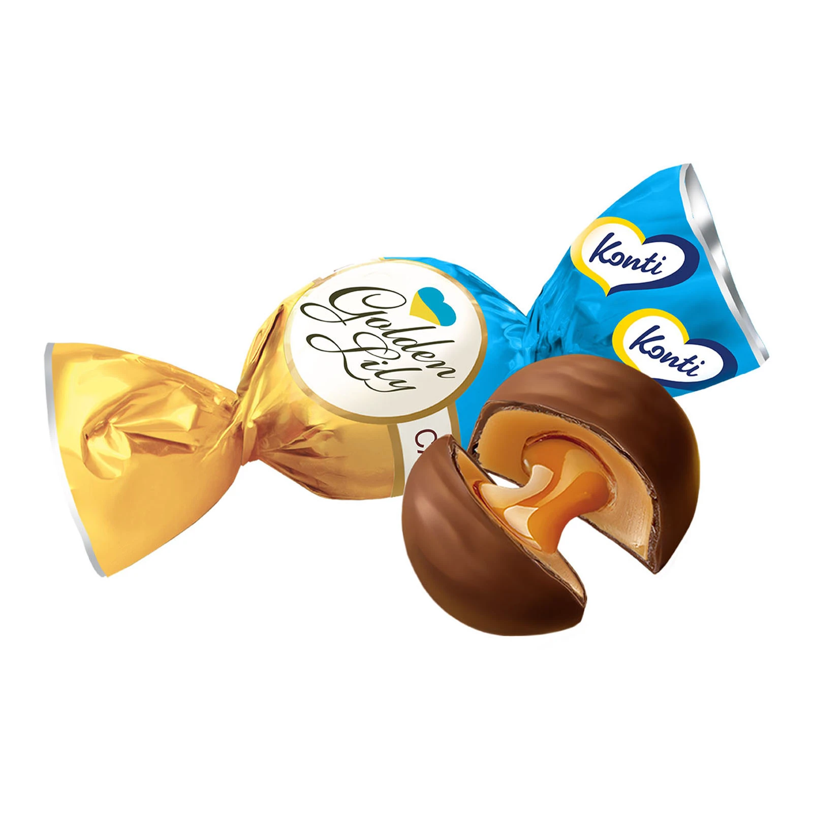 Цукерки Конті Золота лілія Фото №:1