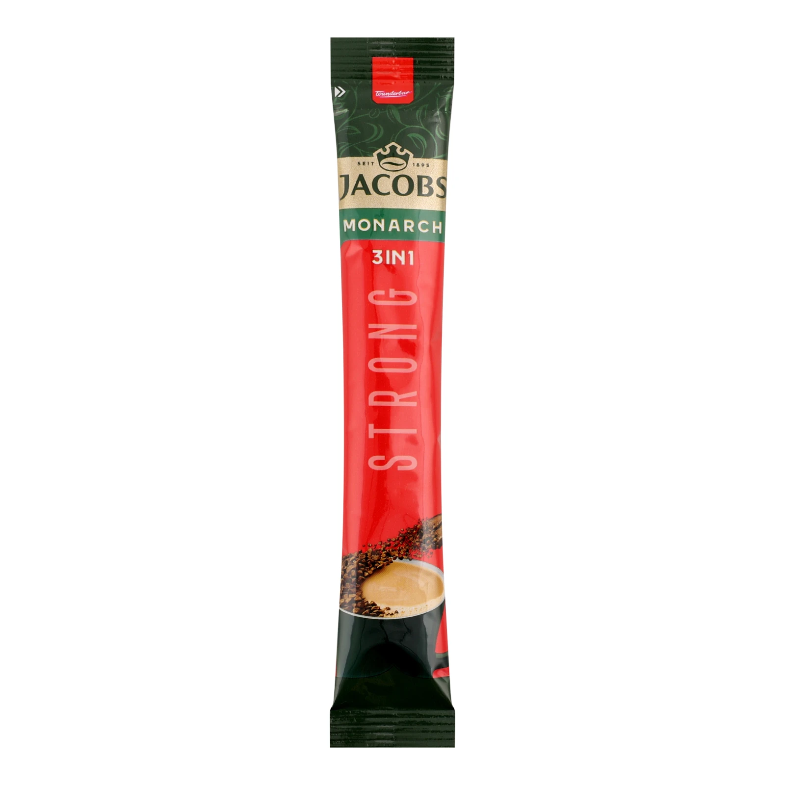 Напій кавовий Jacobs Strong 3в1 розчинний 12.9г