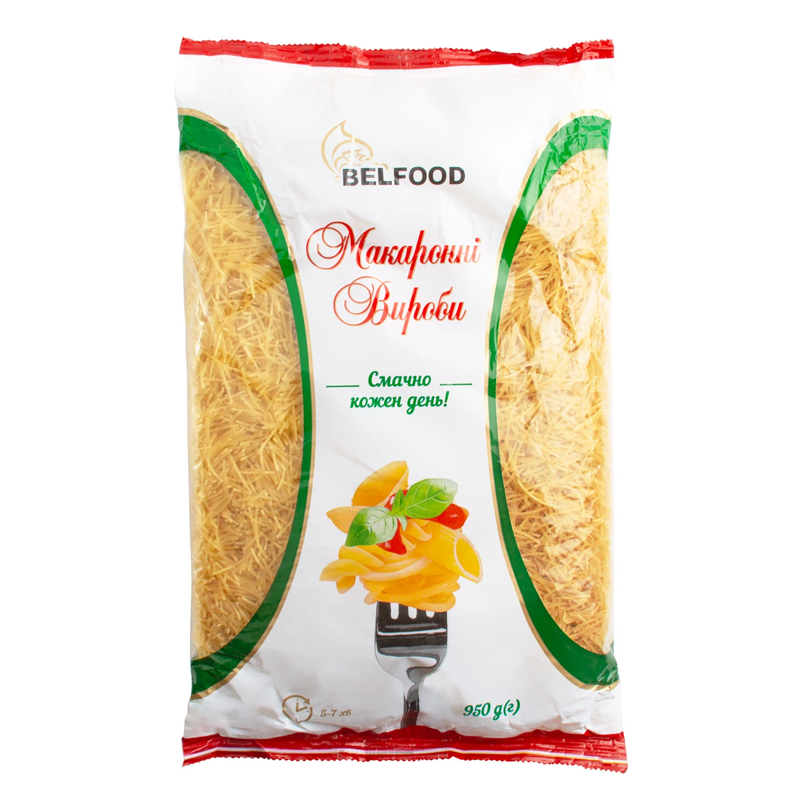 Макарони Belfood 950г павутинка Фото №:1