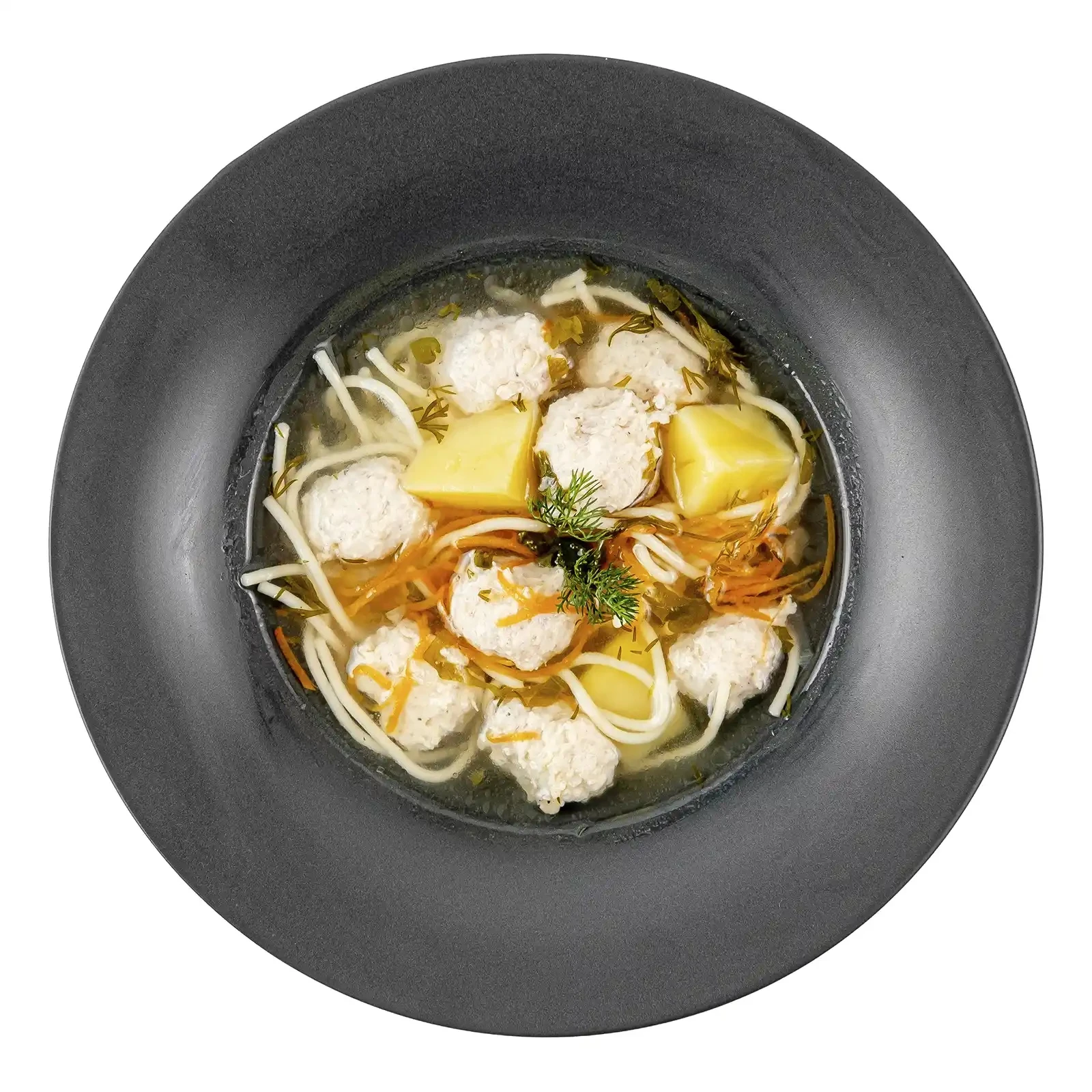 Суп з фрикадельками Фото №:1