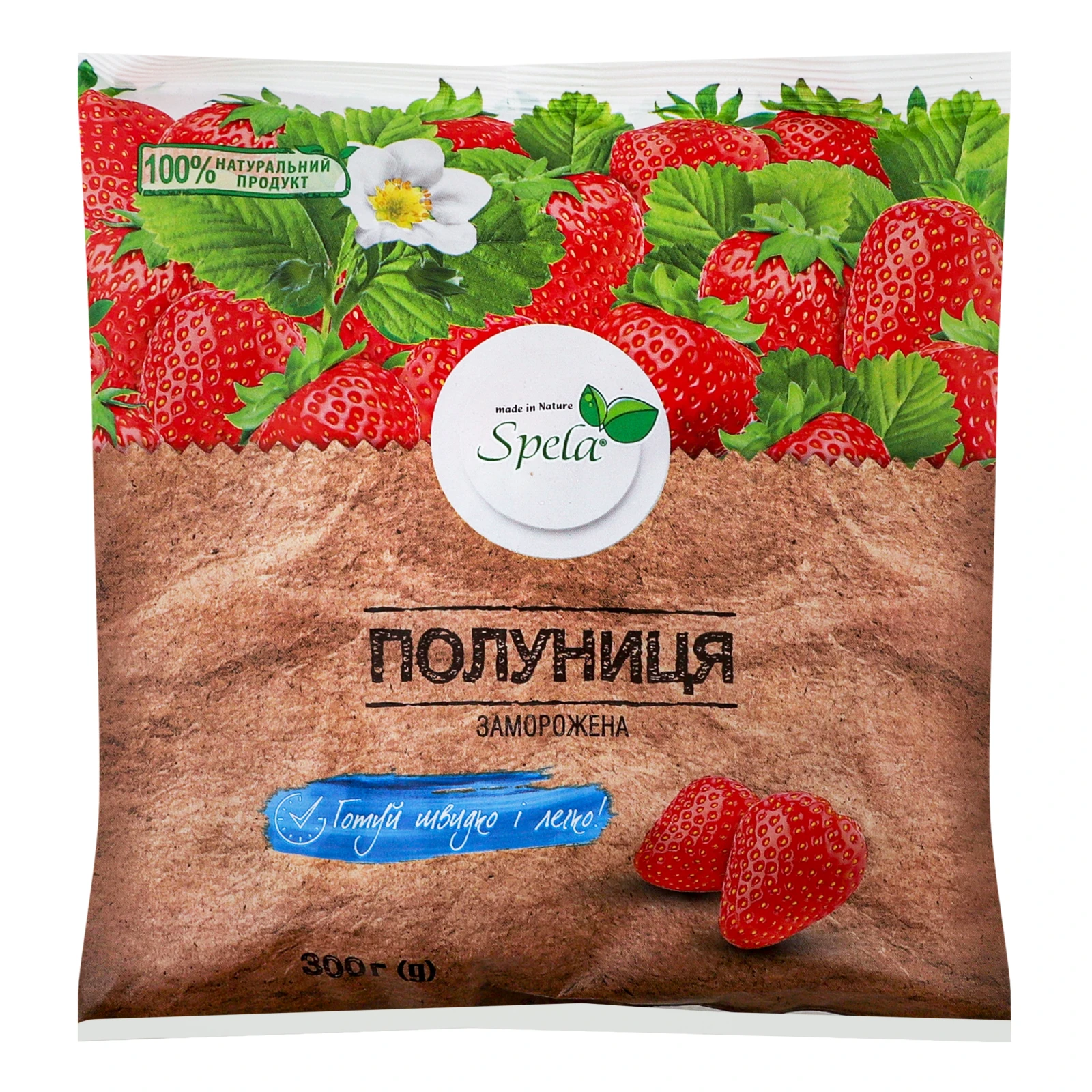 Полуниця Spela заморожена 300г Фото №:1