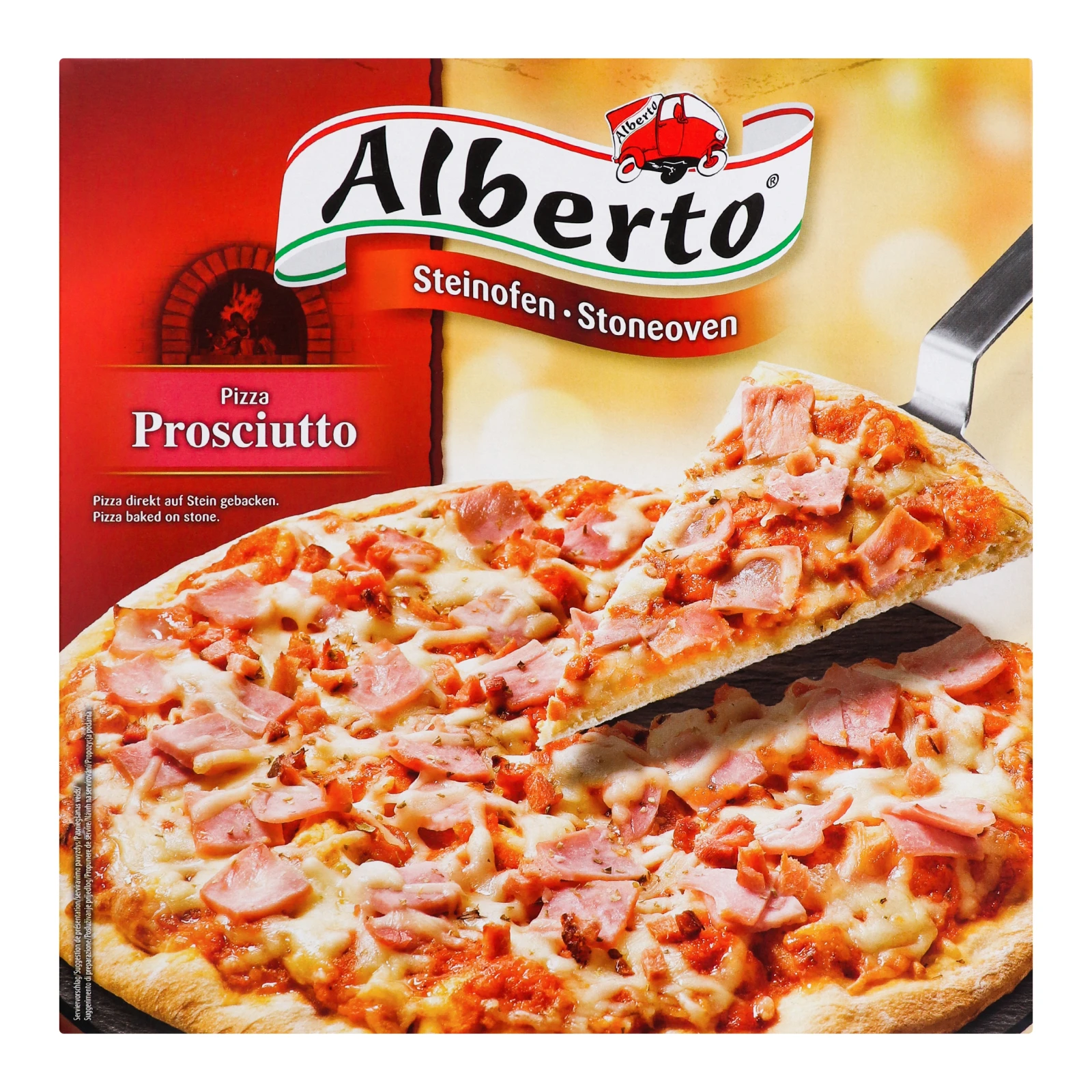 Піца Alberto Prosciutto заморожена 320г Фото №:1