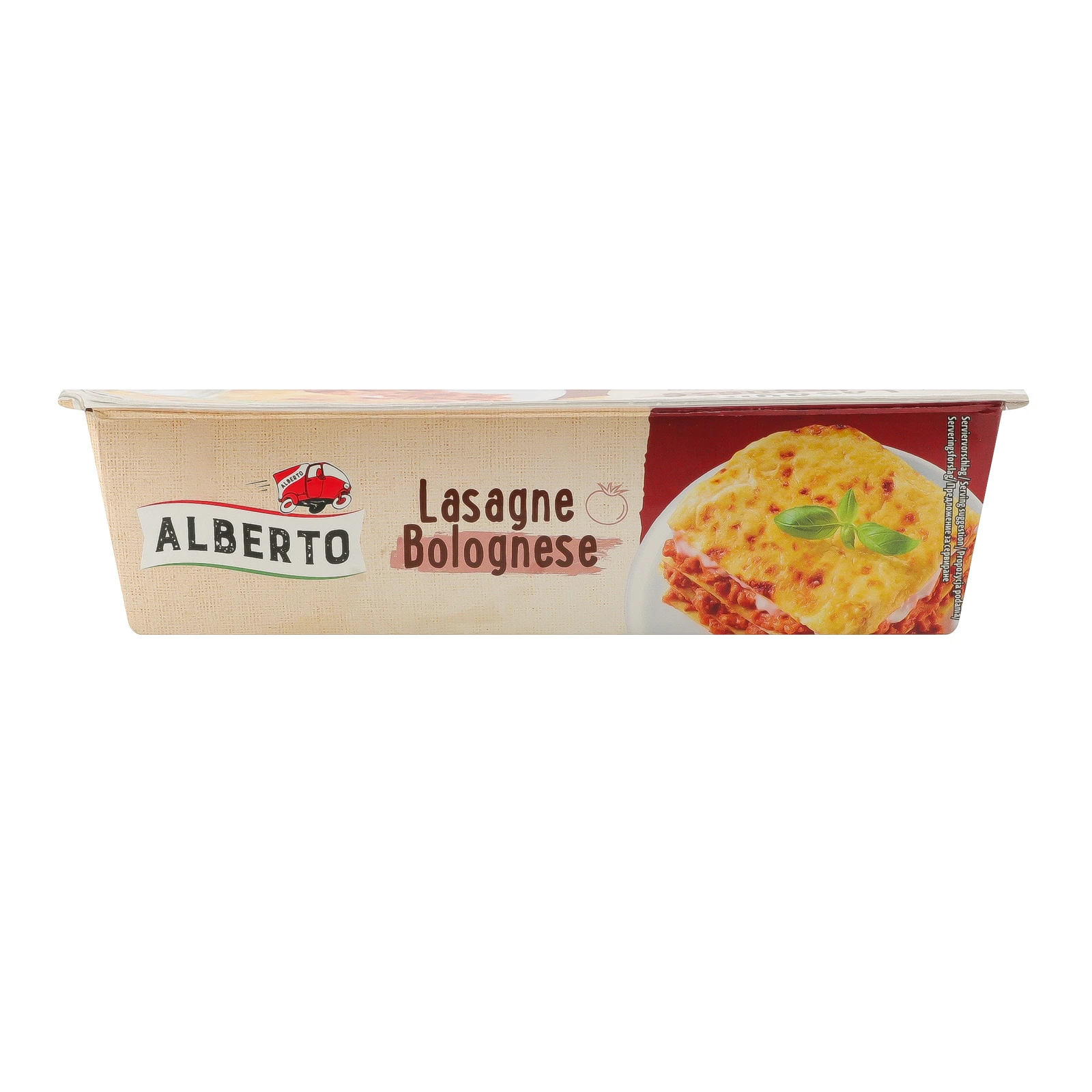 Лазанья Alberto Bolognese з яловичиною та свининою швидкозаморожена 400г