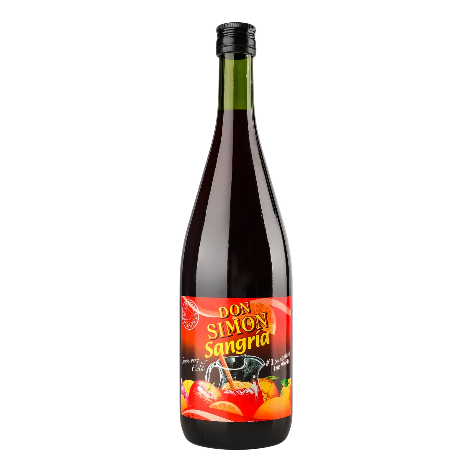 Вино Don Simon Sangria червоне солодке ароматизоване 7% 1л Фото №:1