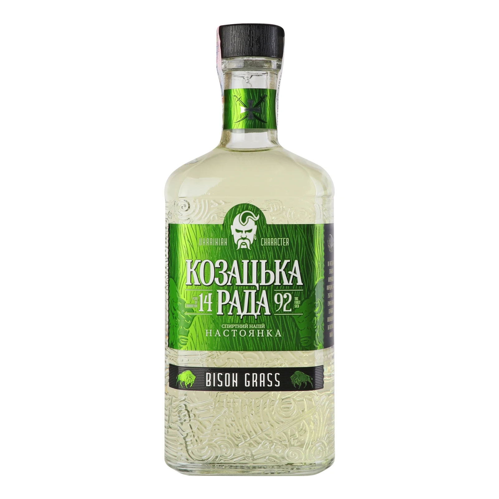 Настоянка Козацька Рада Зубровка 37.5% 0.5л