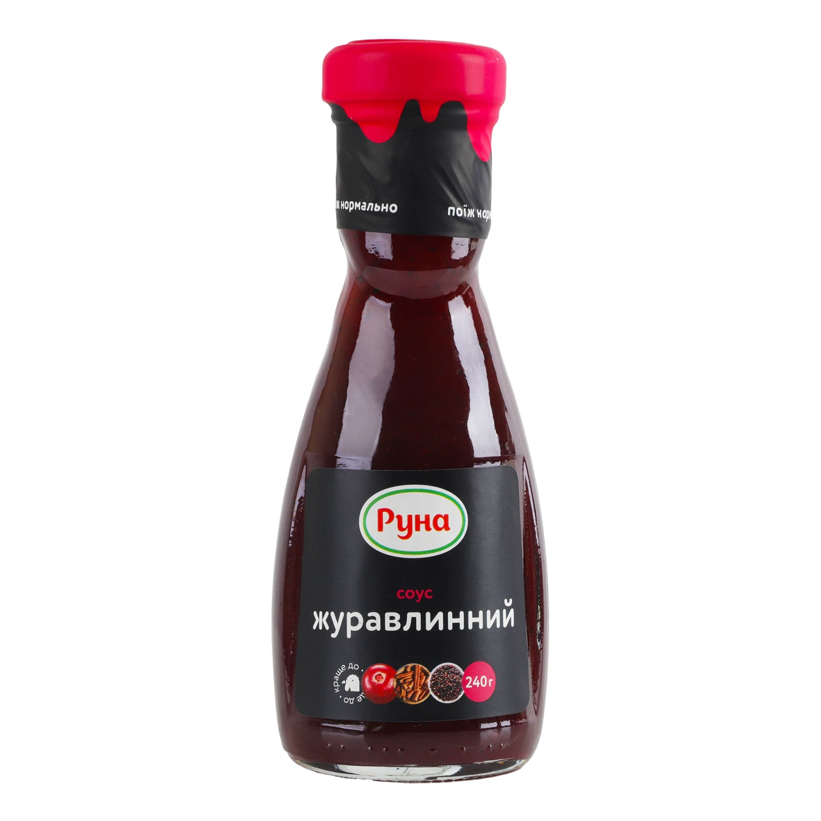 Соус Руна Журавлинний 240г Фото №:1