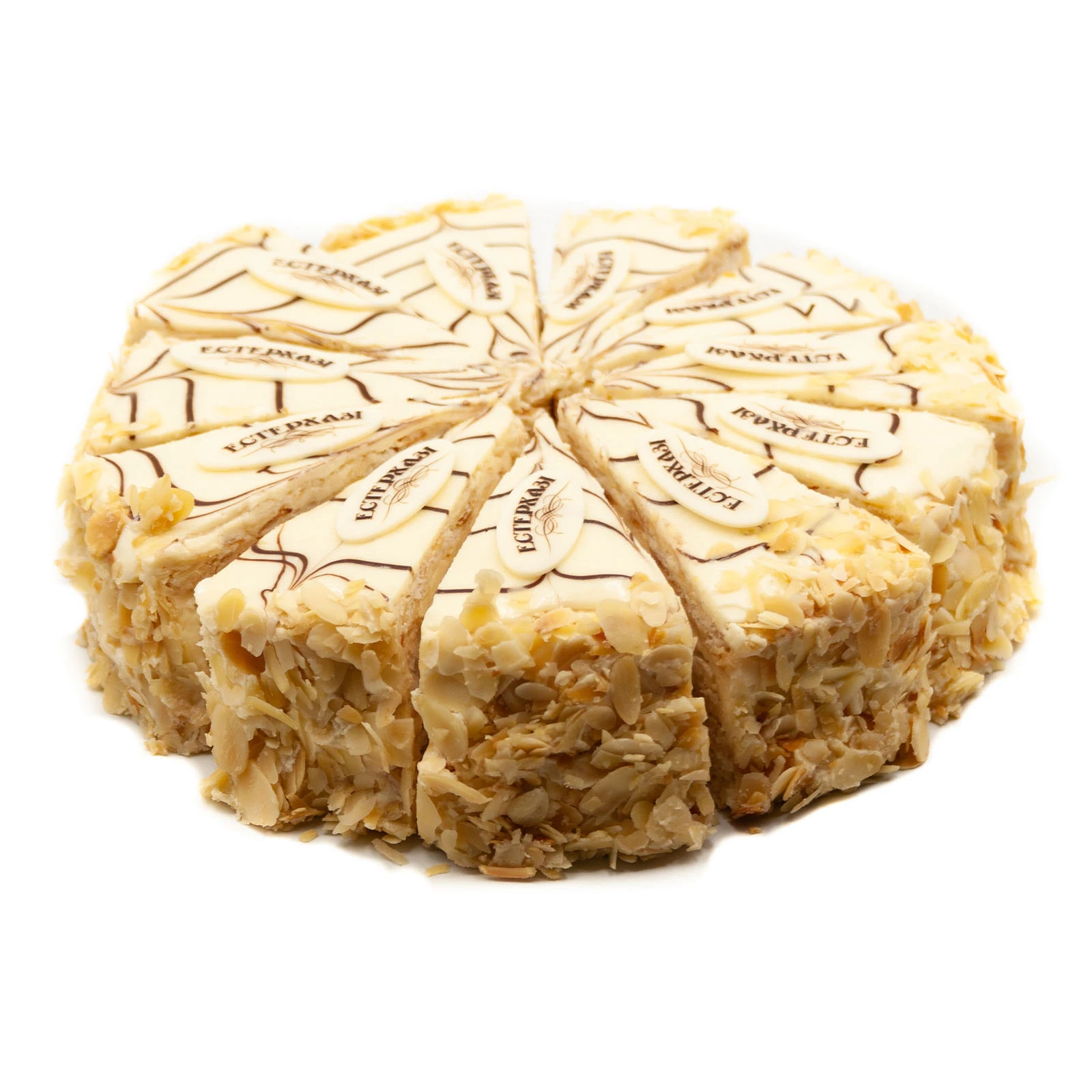 Торт Естерхазі нарізаний Фото №:1