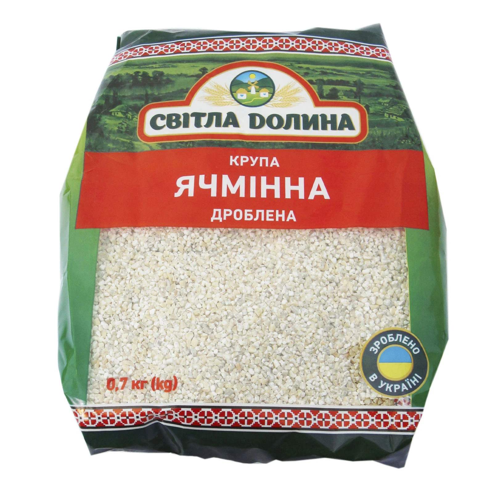 Крупа ячмінна Світла Долина дроблена 700г