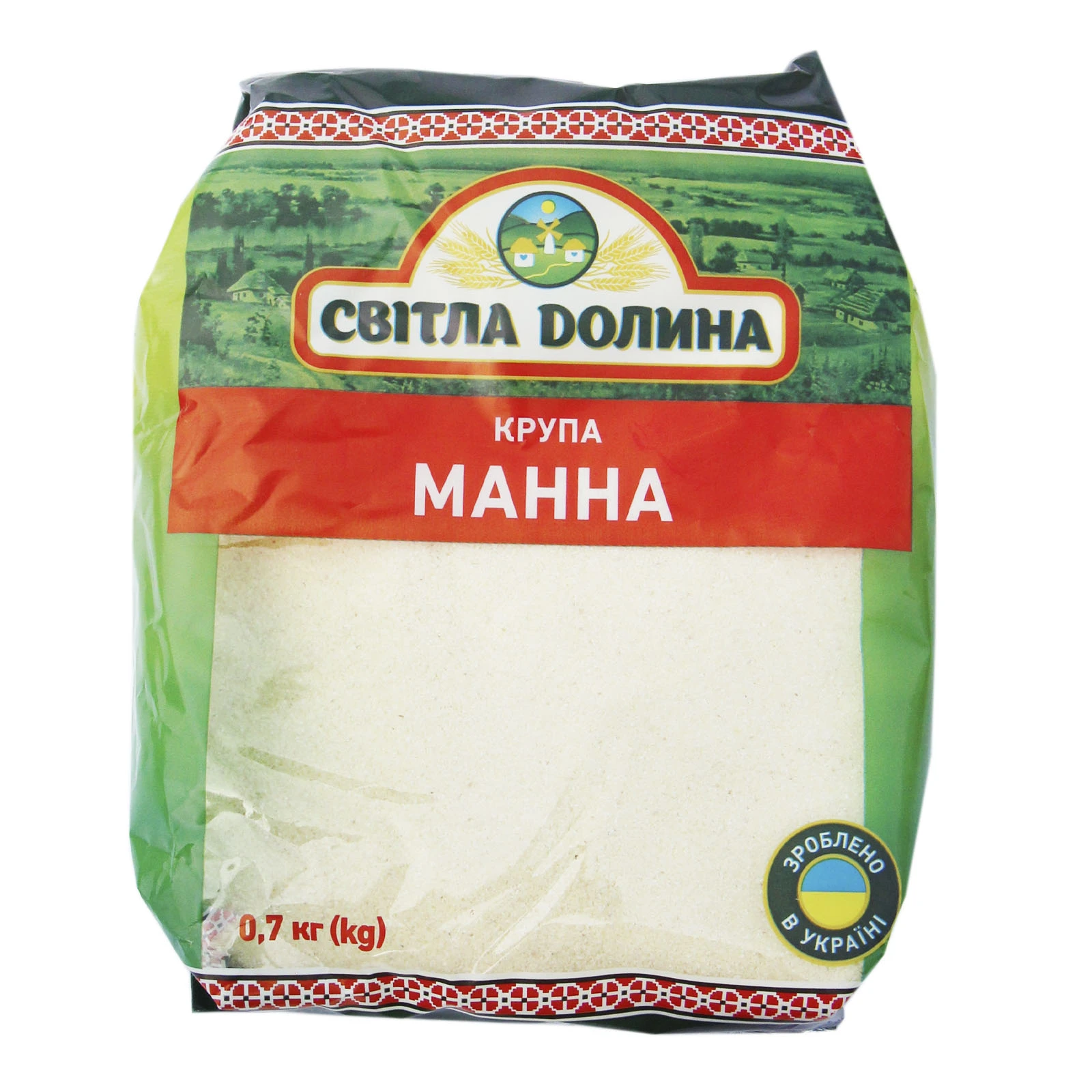 Крупа манна Світла Долина 700г Фото №:1