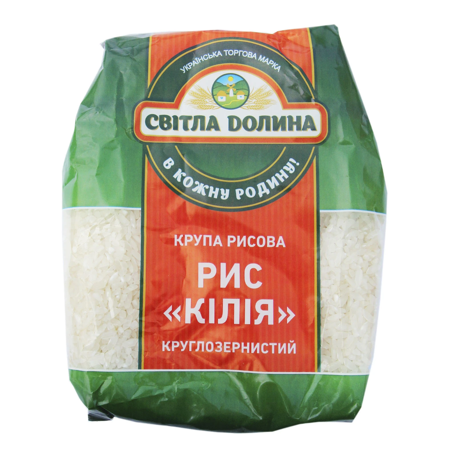 Рис Світла Долина  круглозернистий Кілія 800г Фото №:1