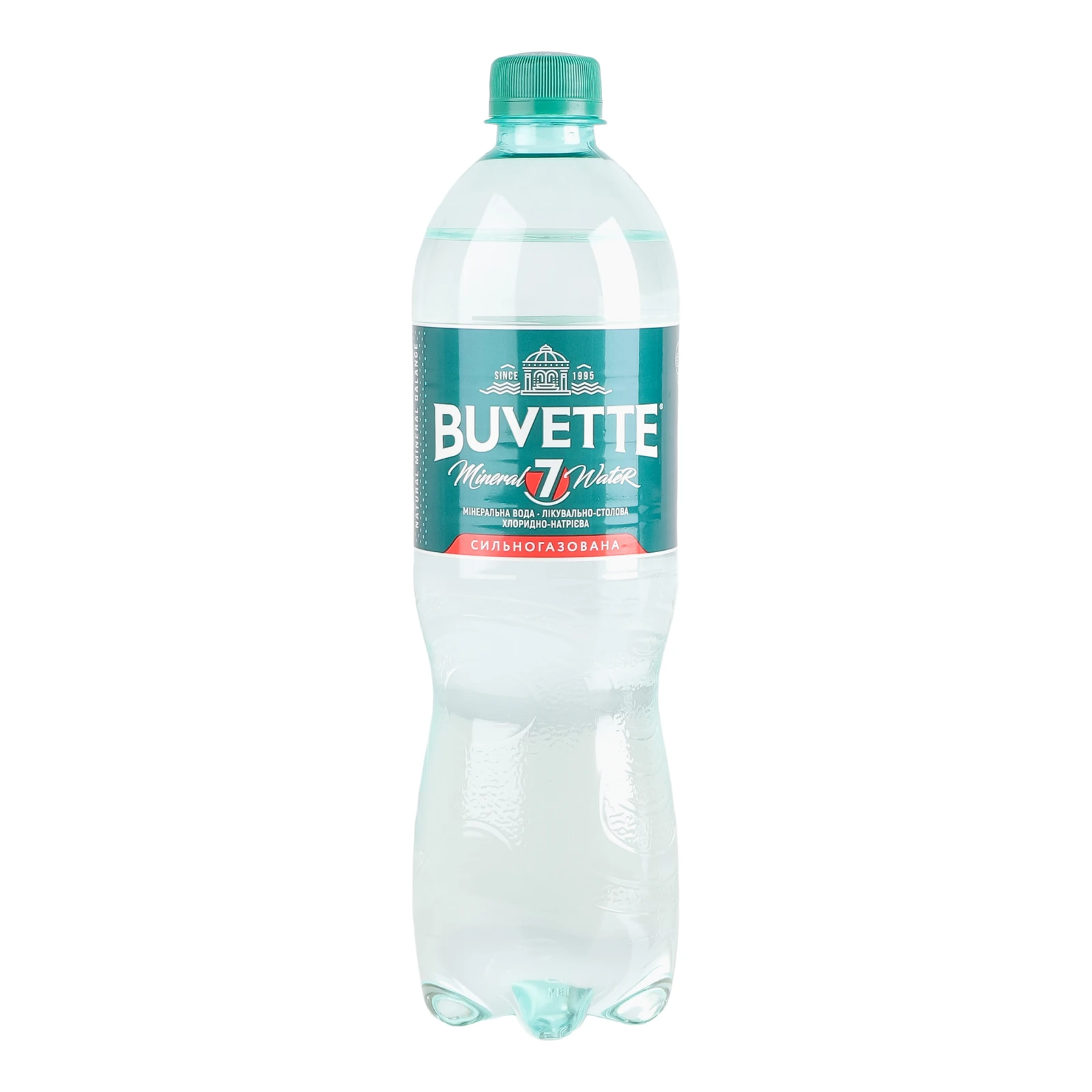 Вода мінеральна Buvette №7 сильногазована 0.75л