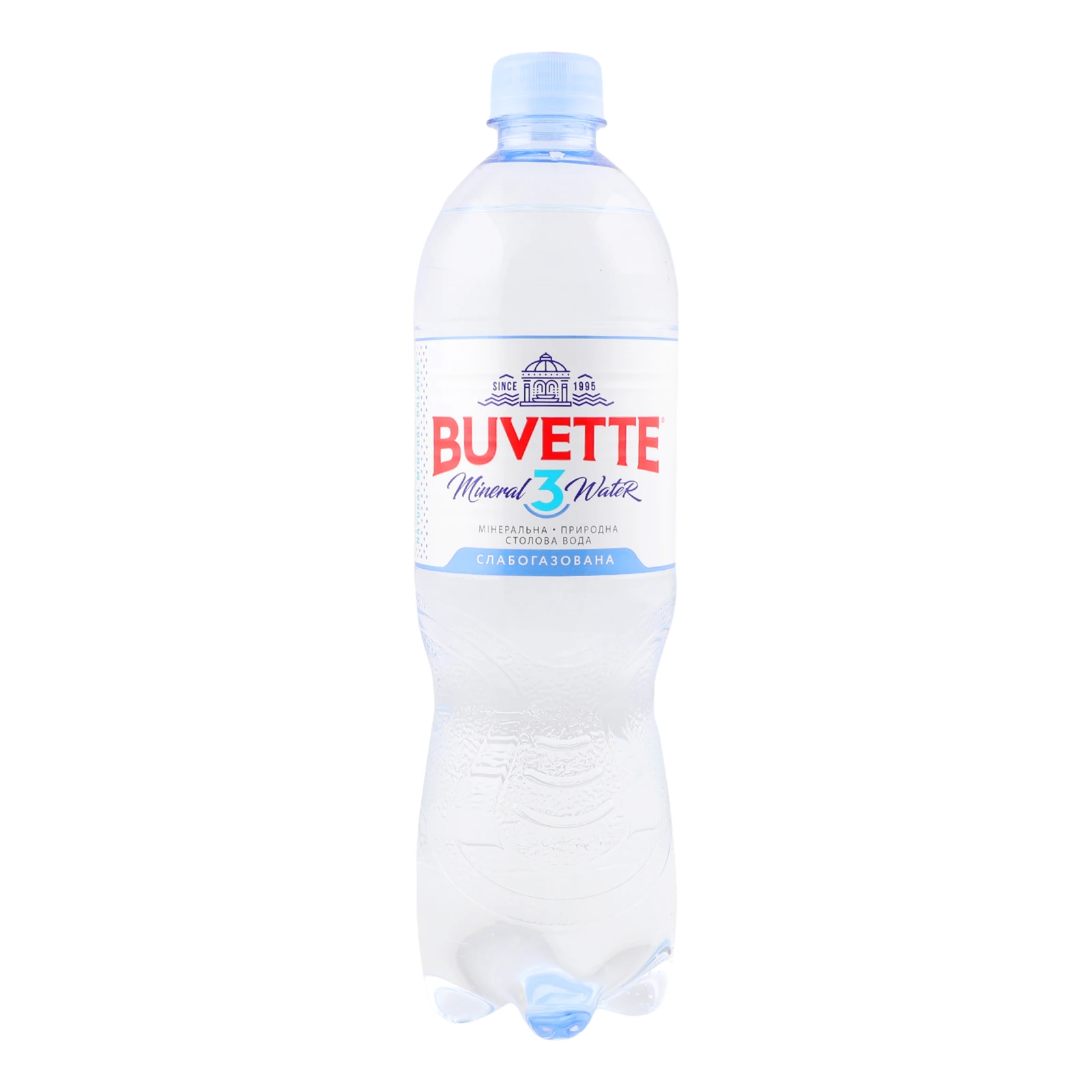 Вода мінеральна Buvette №3 слабогазована 750мл