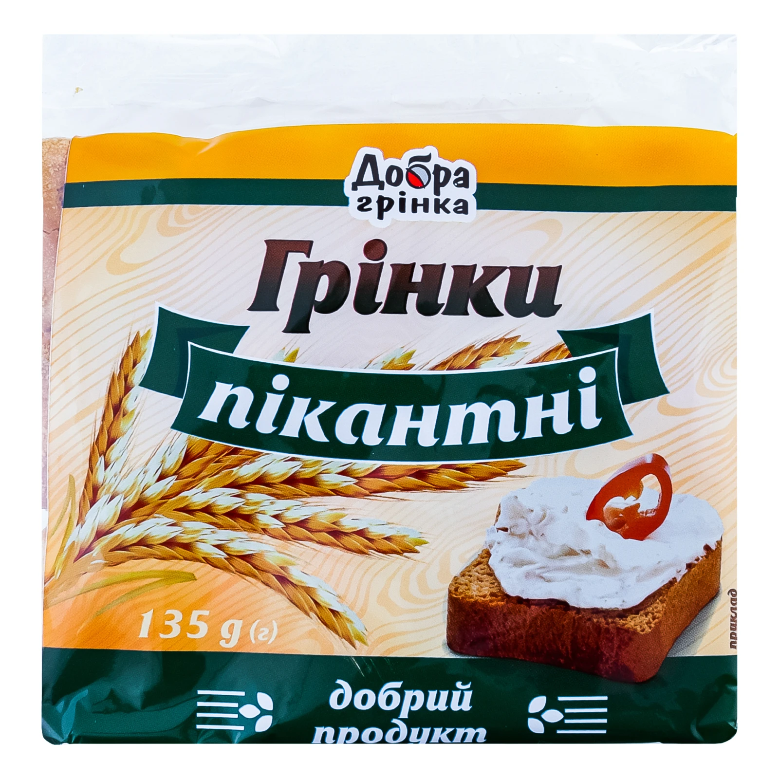 Грінки Добра грінка Пікантні 135г Фото №:1