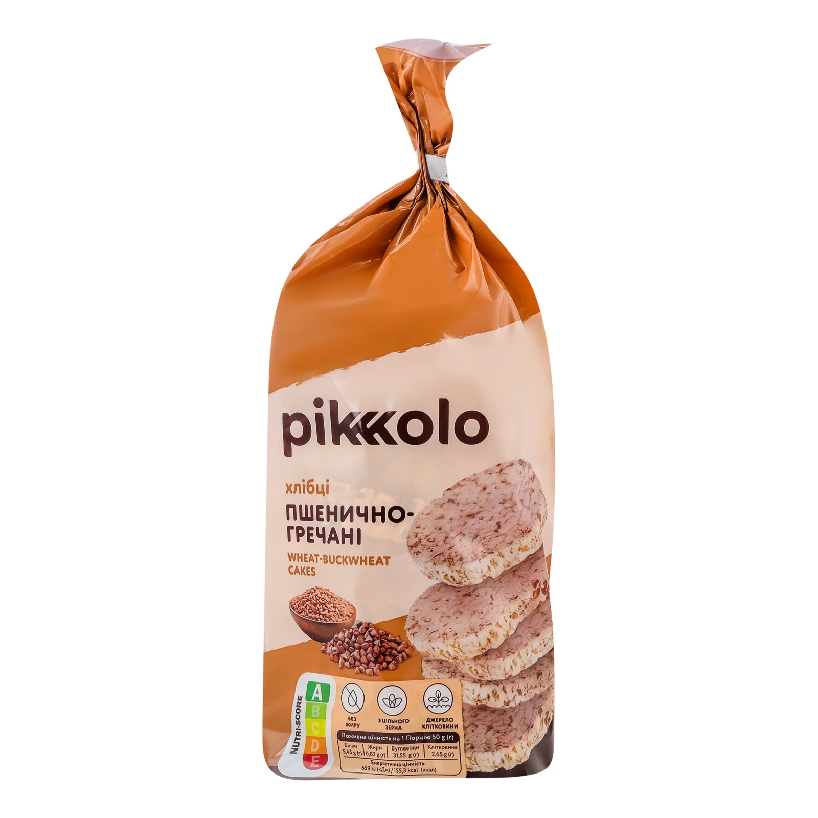 Хлібці Pikolo Пшенично-гречані 100г Фото №:1