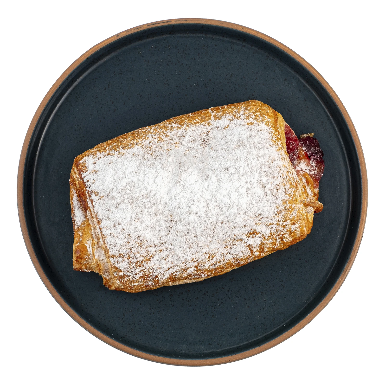 Слойка Горбушка з яблуком та вишнею 120г Фото №:1