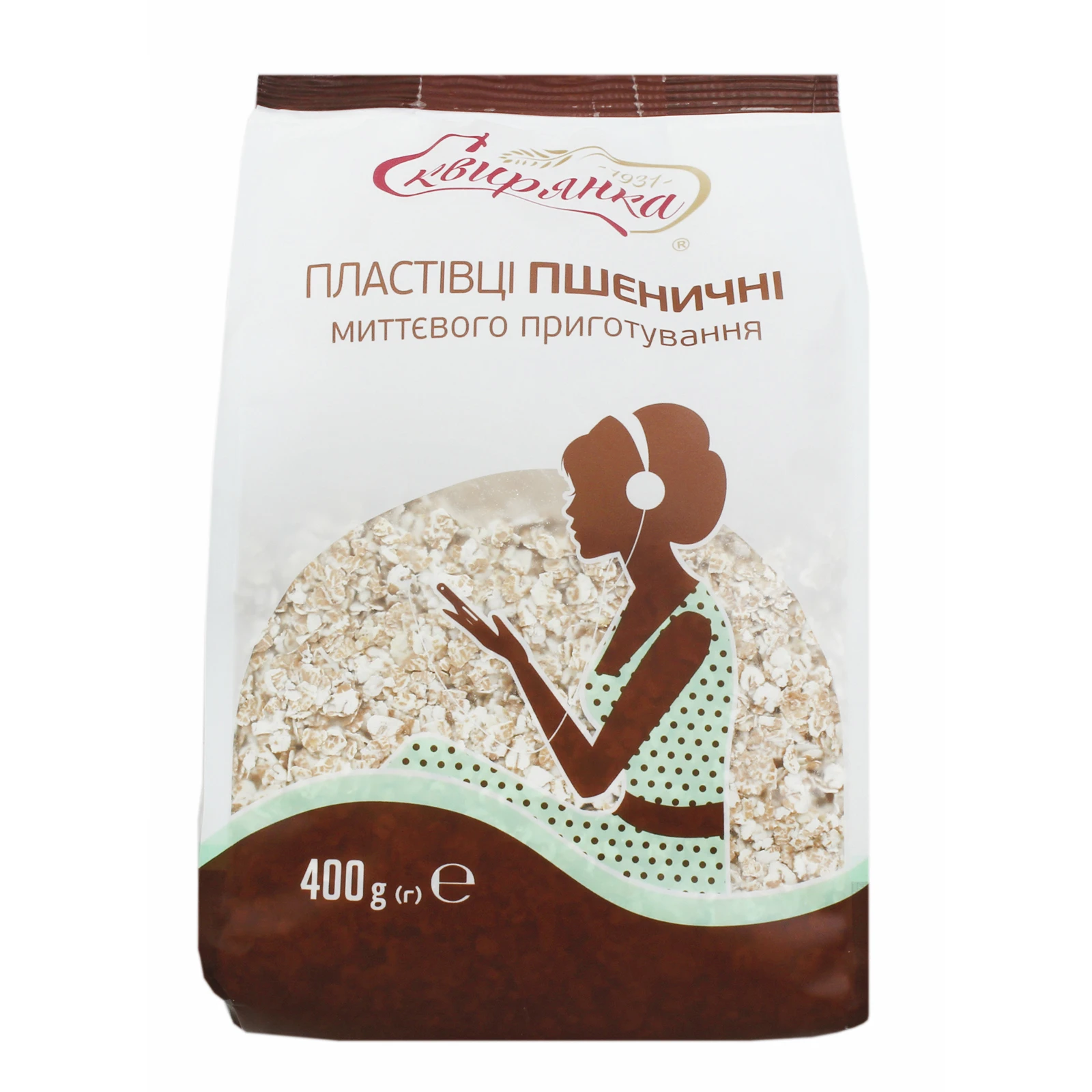 Пластівці Сквирянка пшеничні 400г Фото №:1