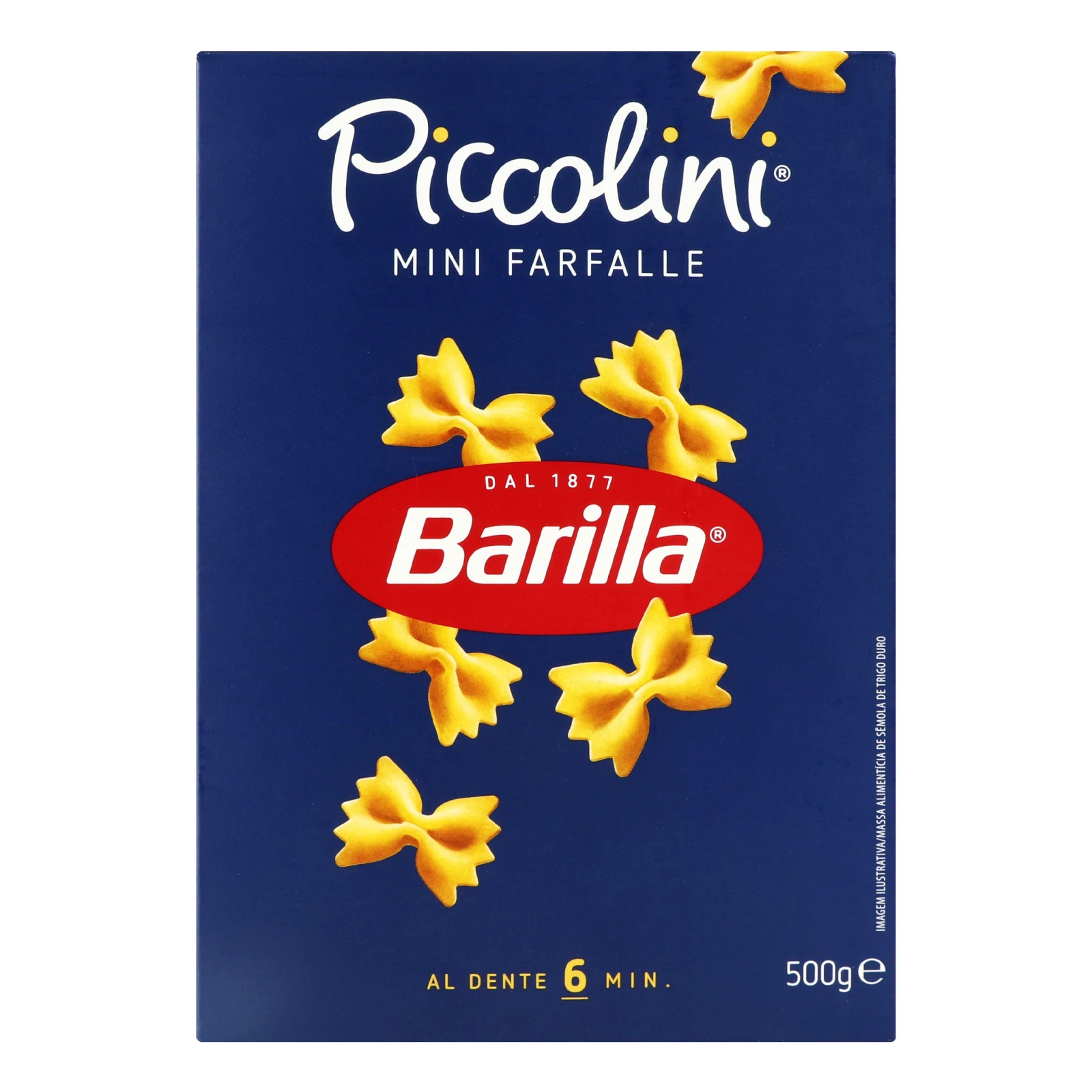 Макаронні вироби Barilla Piccolini Mini Farfalle 500г Фото №:1