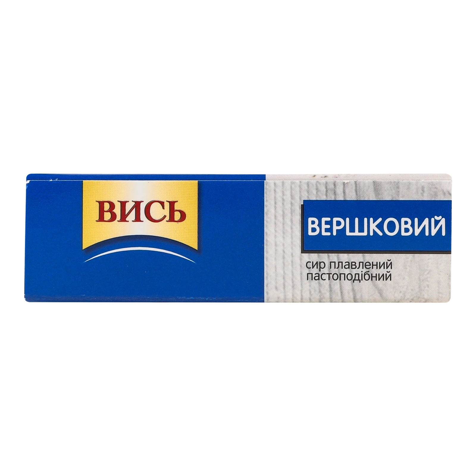 Сир плавлений Вись Вершковий пастоподібний 60% 160г Фото №:1