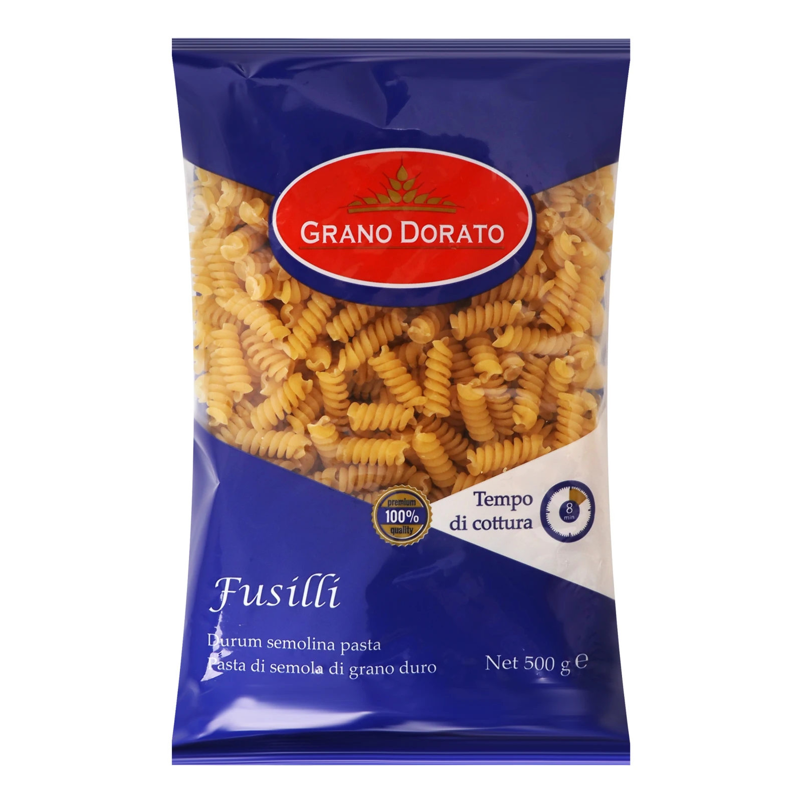 Макарони Grano Dorato 500г Свердла Фото №:1