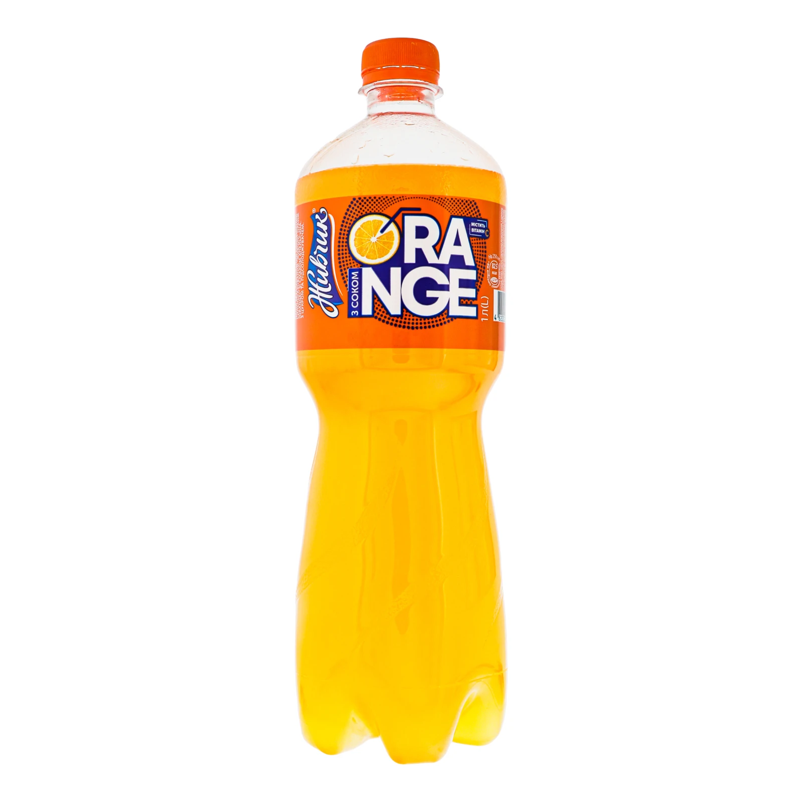 Напій Живчик 1,0л  з соком Orange Фото №:1