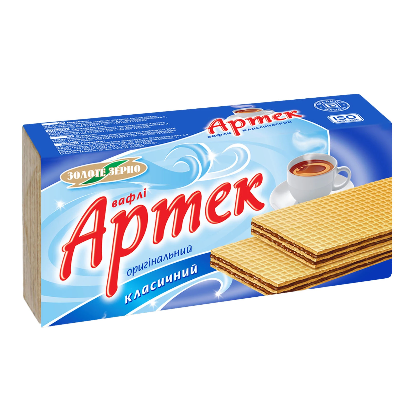 Вафлі Золоте Зерно 90г Артек класичний Фото №:1