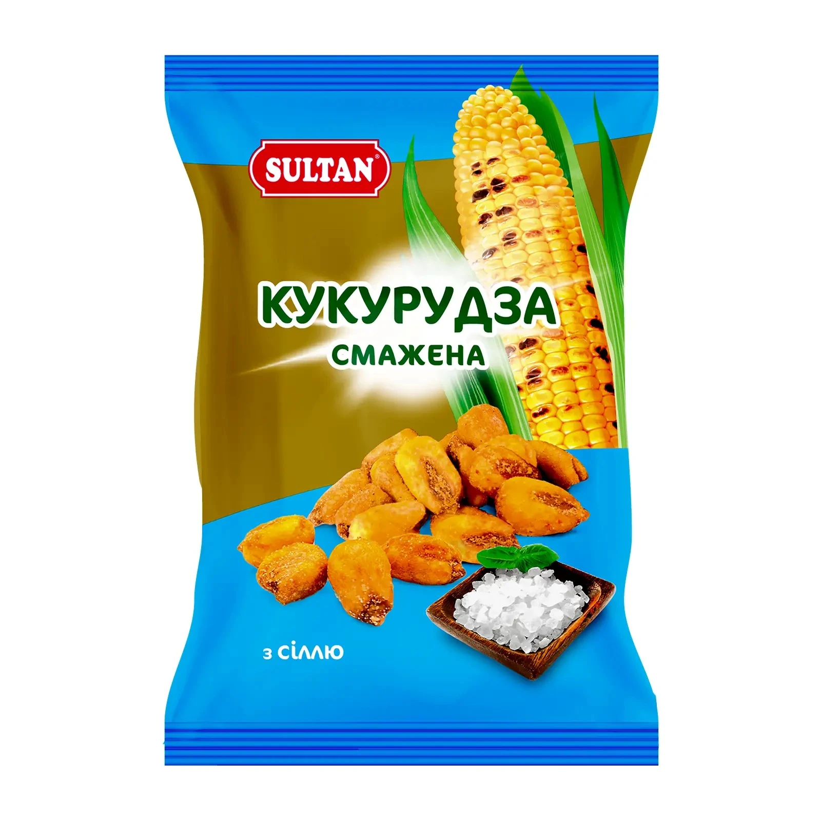 Кукурудза Sultan смажена солона 60г Фото навігації №:1