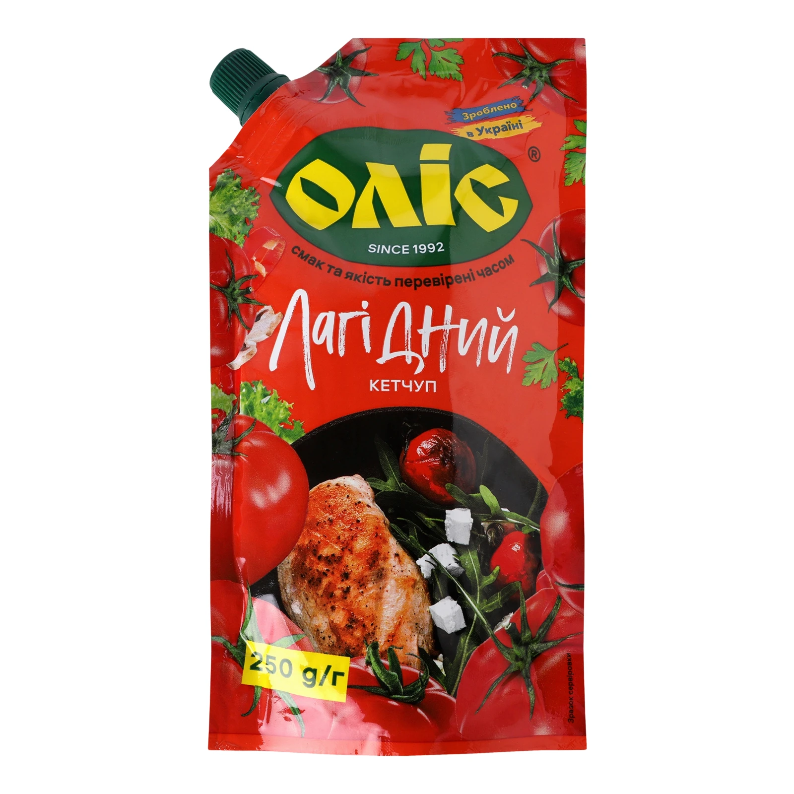 Кетчуп Оліс Лагідний 250г Фото №:1