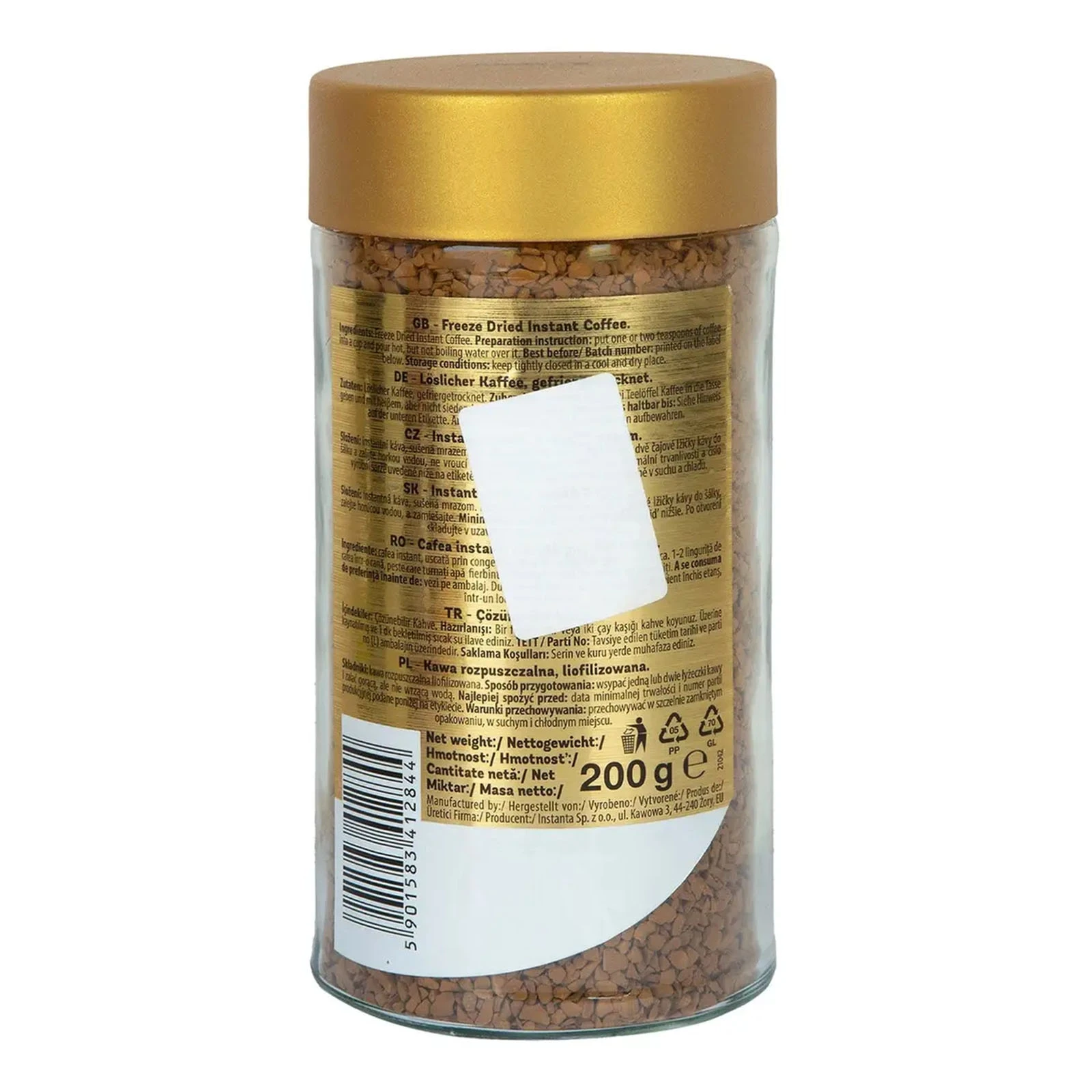 Кава LeCafe Gold Compagnic розчинна 200г Фото №:2