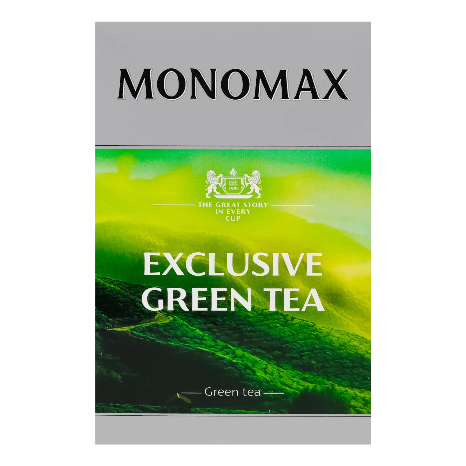 Чай Monomax Exclusive зелений китайський байховий листовий 90г