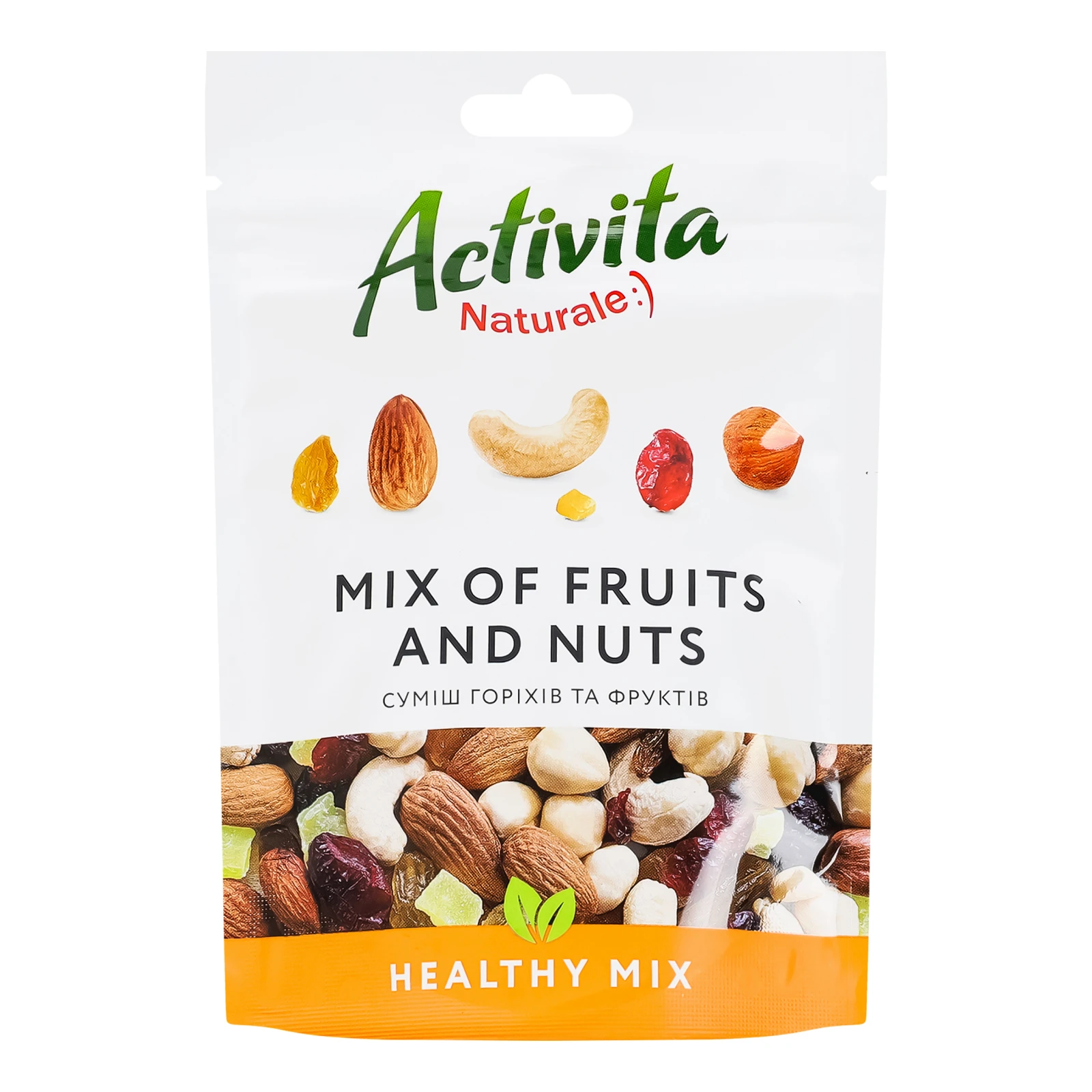 Суміш горіхів та фруктів Activita Healthy Mix 120г Фото №:1